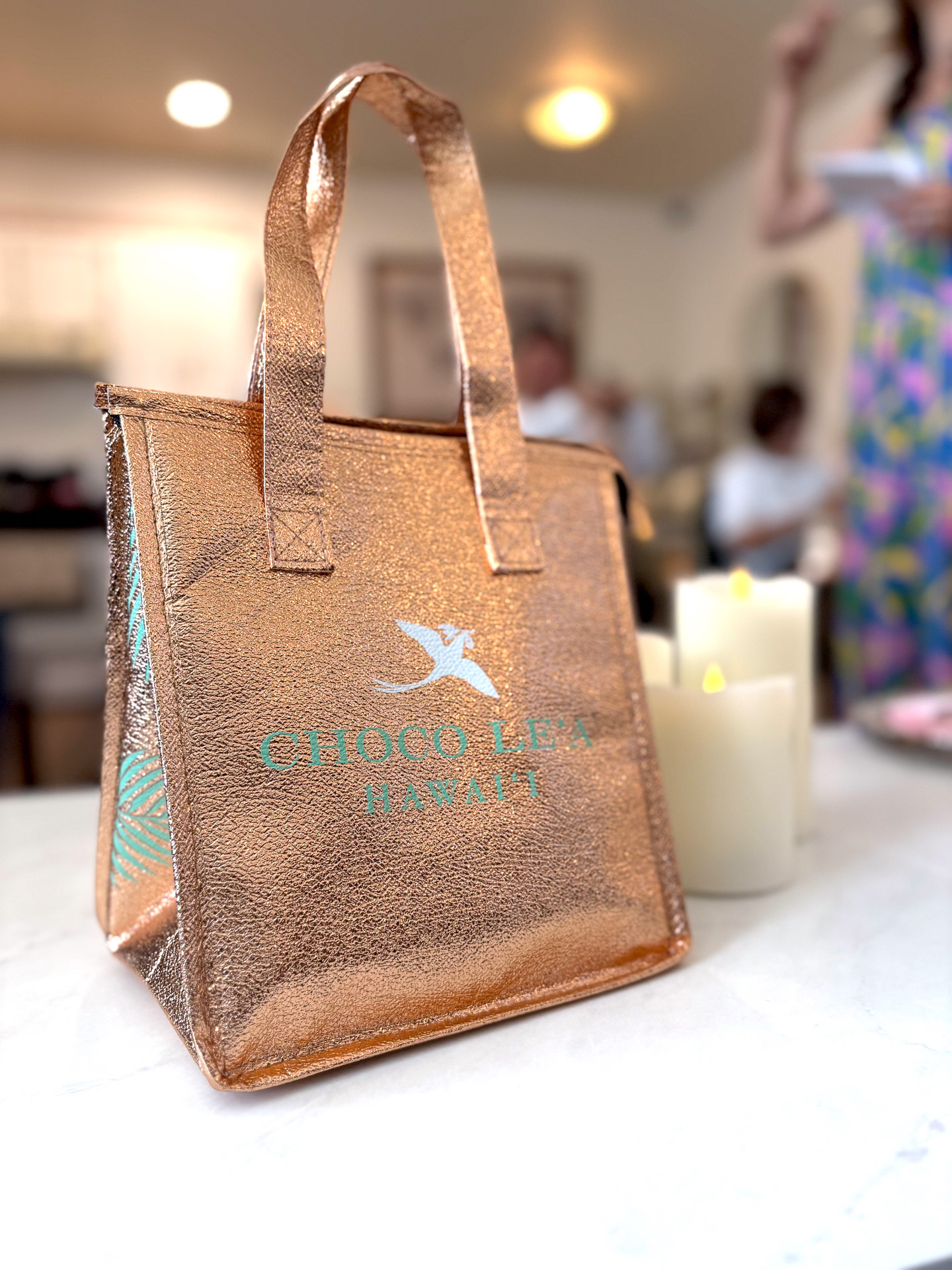 使い勝手抜群のピンクゴールドのオリジナルクーラーバッグ（9.99ドル）