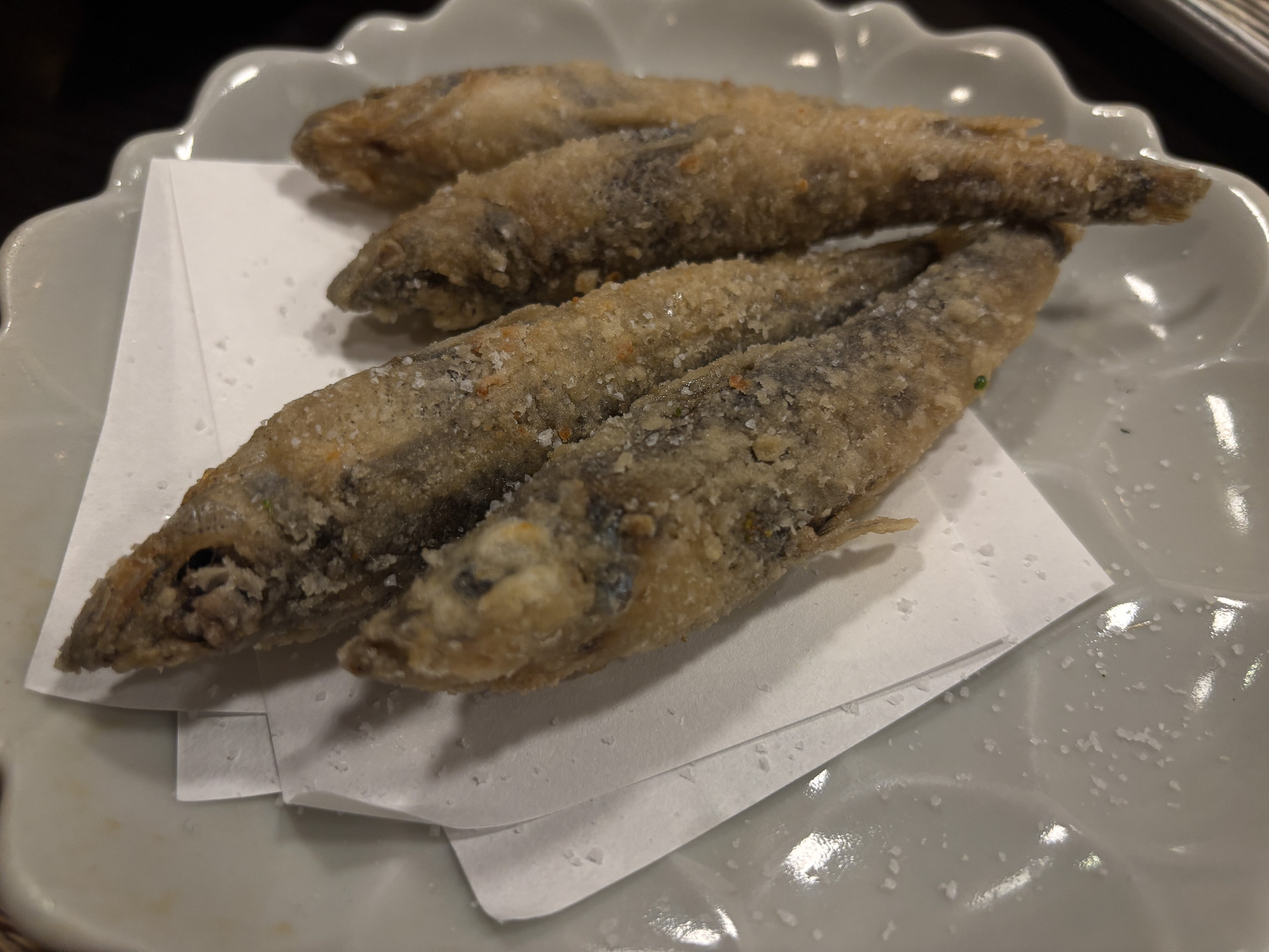 メヒカリの唐揚げ