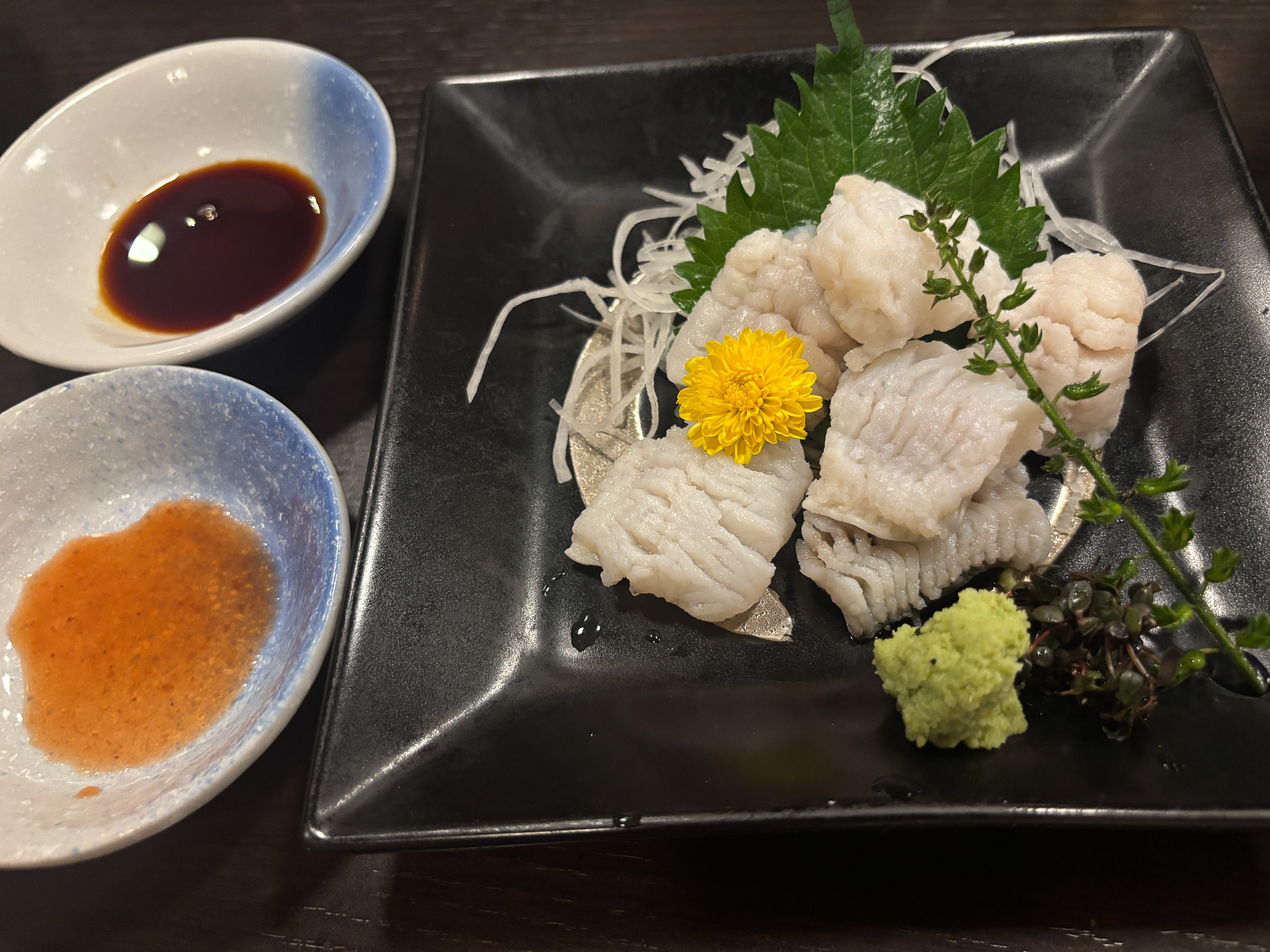 ハモの湯引き