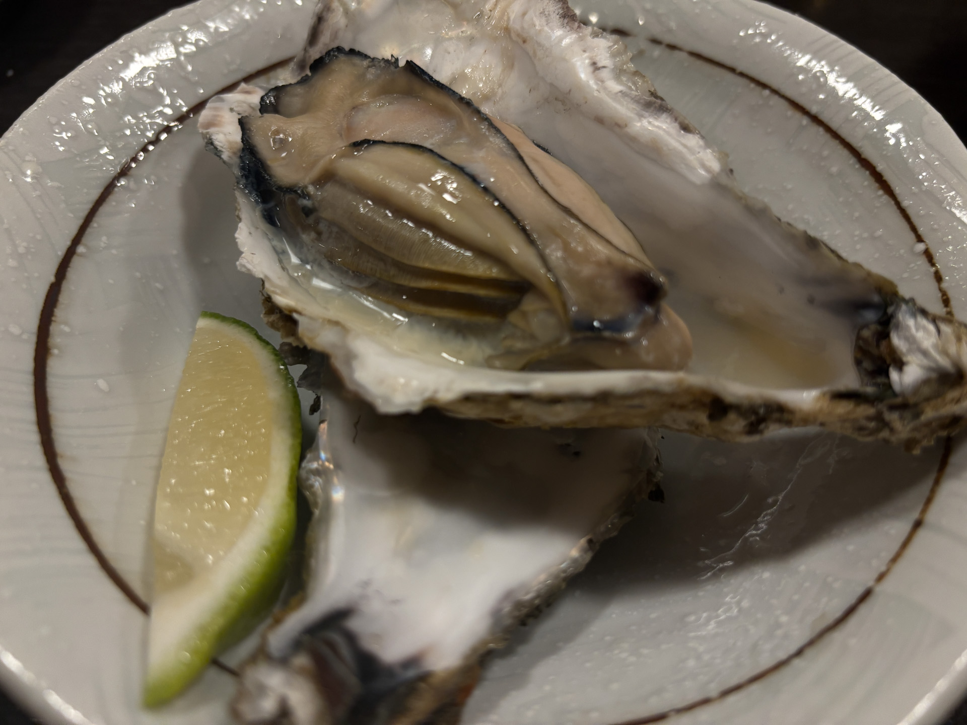 蒸し牡蠣