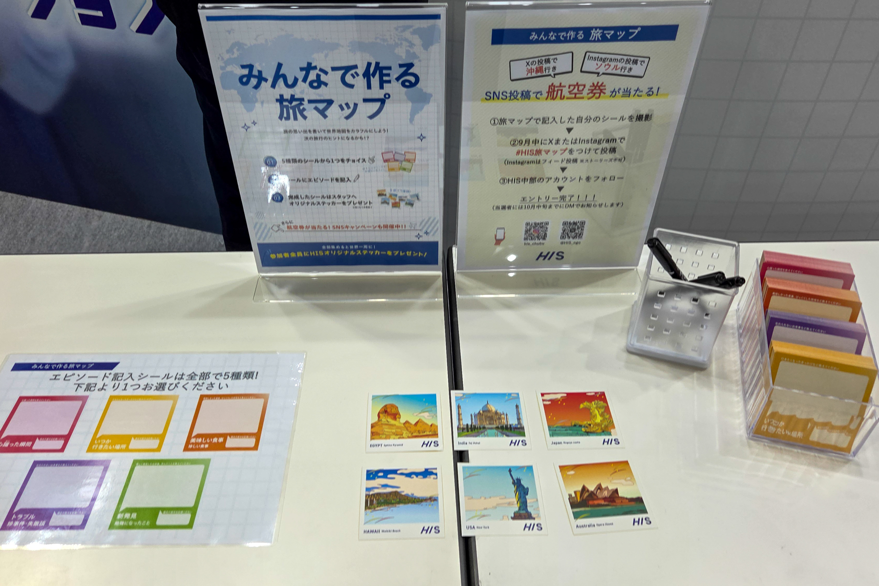 SNSのキャンペーンはそれぞれ行き先が異なるので注意