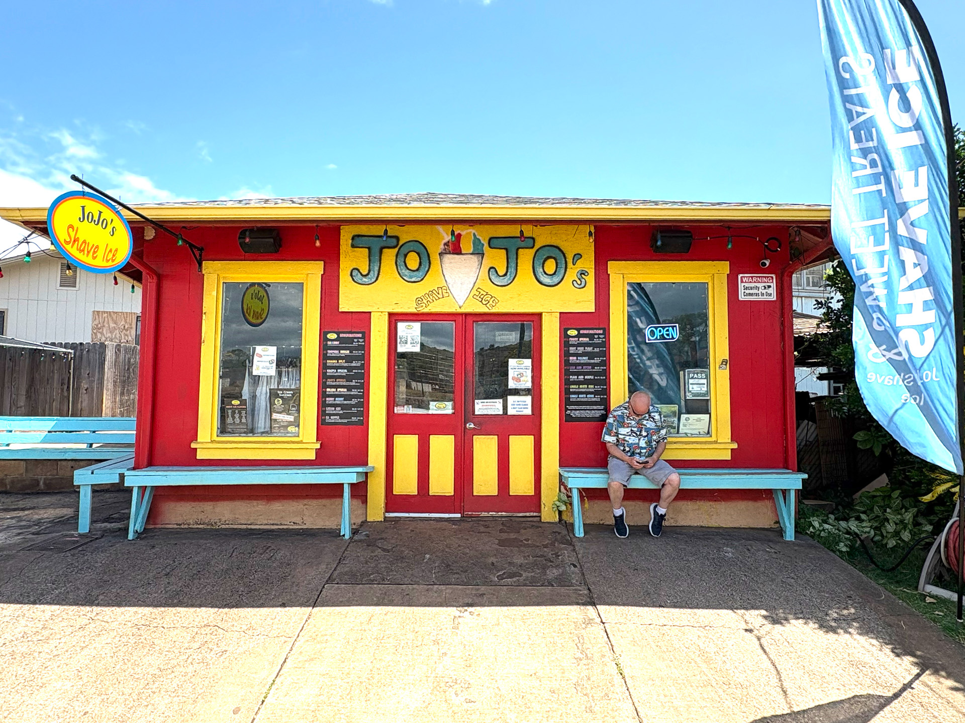 1992年の開店以来、島に愛されてきた「ジョジョズ・シェイブアイス」