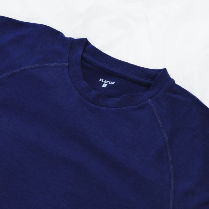 縫い目が平らなため肌に触れても着心地を損ねない