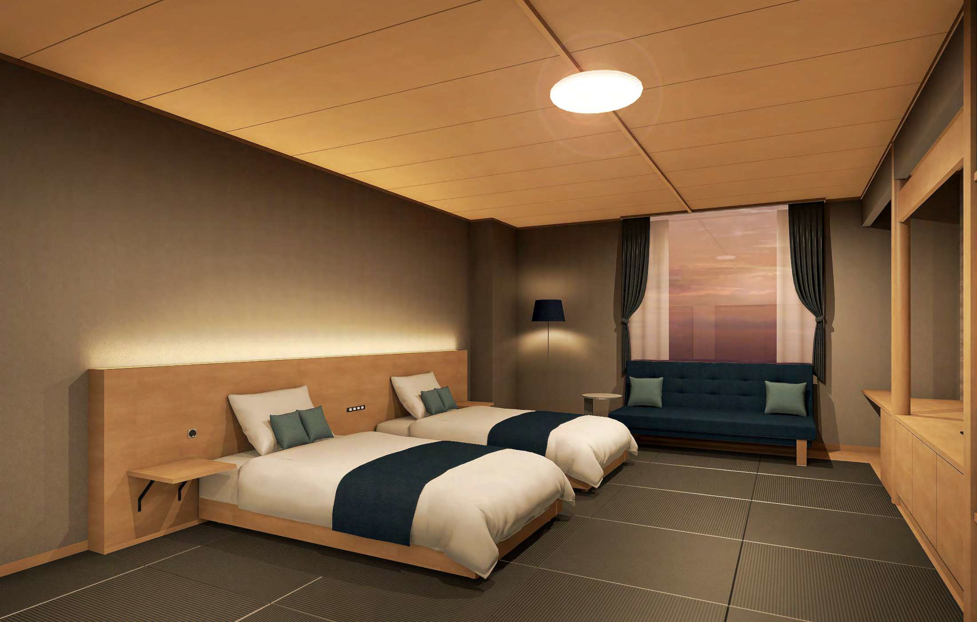 和ベッドルーム