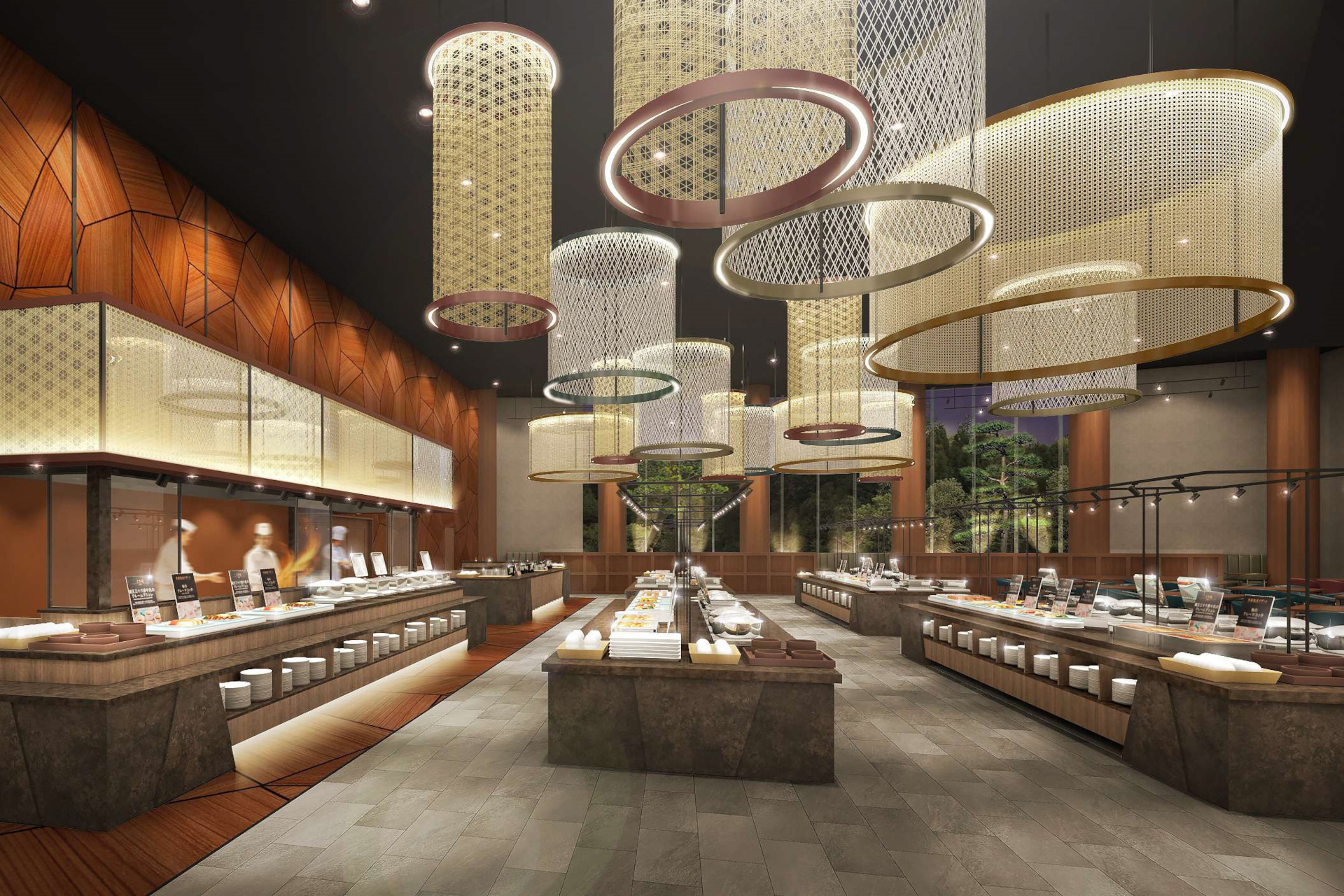 ご当地グルメを味わえるレストラン