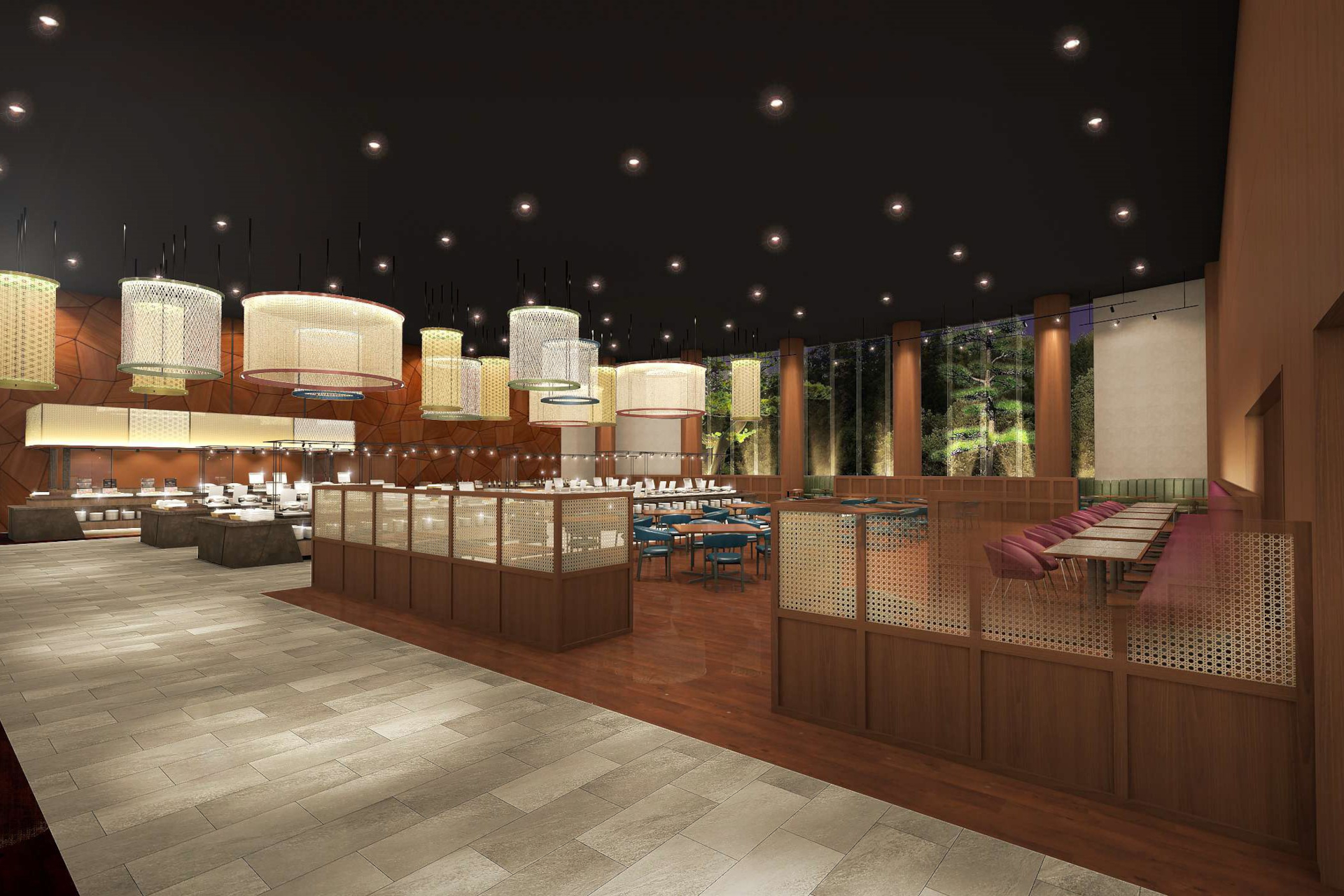 ご当地グルメを味わえるレストラン