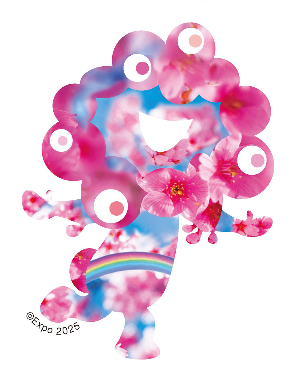 蜷川実花デザインのミャクミャクステッカー、「Better Co-Being