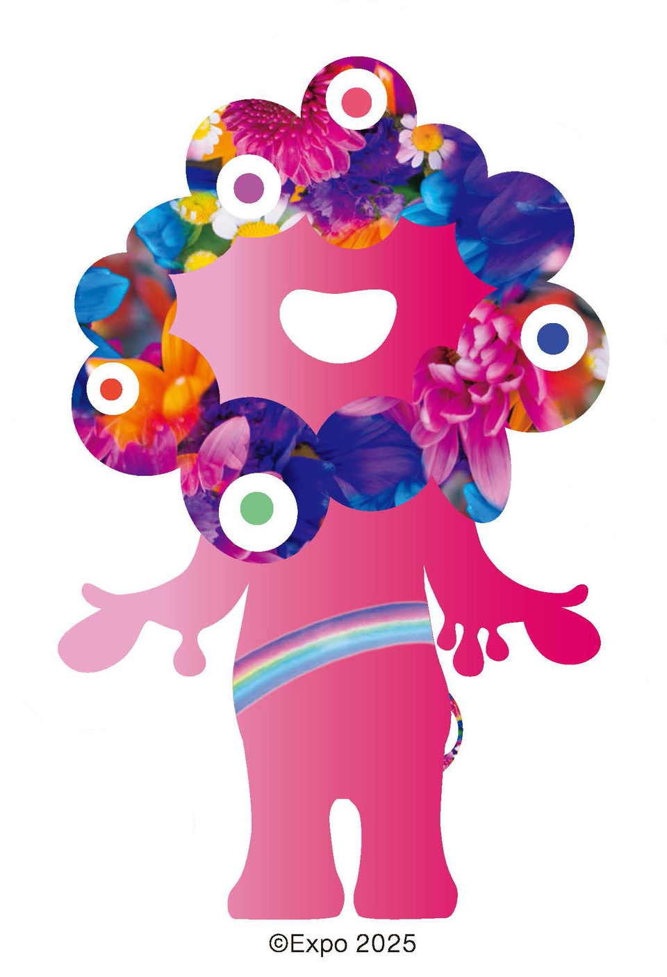 蜷川実花デザインのミャクミャクステッカー、「Better Co-Being