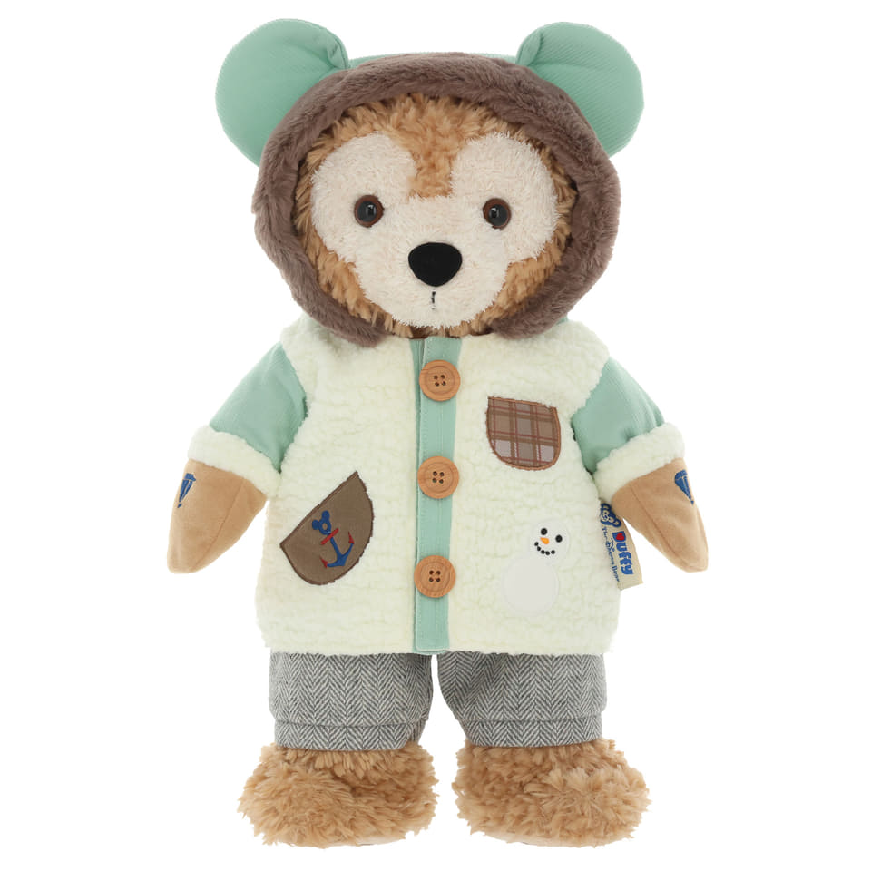 東京ディズニーシー、ダッフィーの“雪の日”モコモコのコスチュームなど