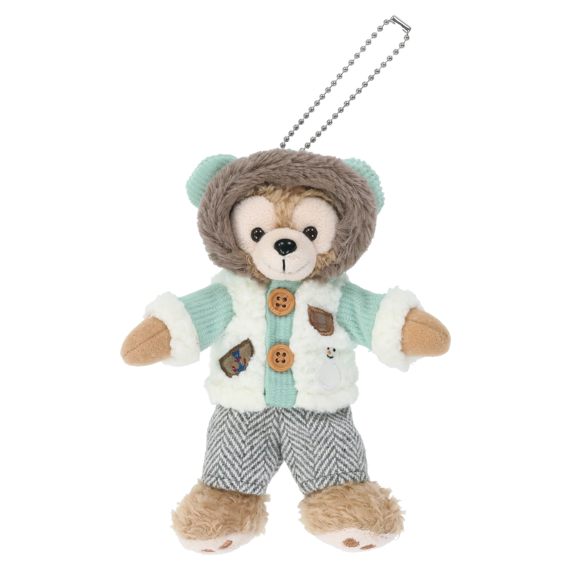 「ぬいぐるみバッジ」（各2700円）