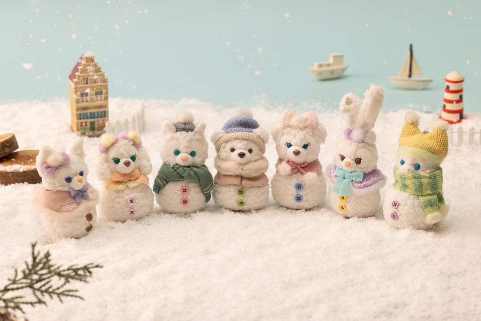 ダッフィーフレンズぬいぐるみチャーム＊冬＊東京ディズニーシー お土産におすすめ！東京ディズニーシー「ダッフィー＆フレンズ