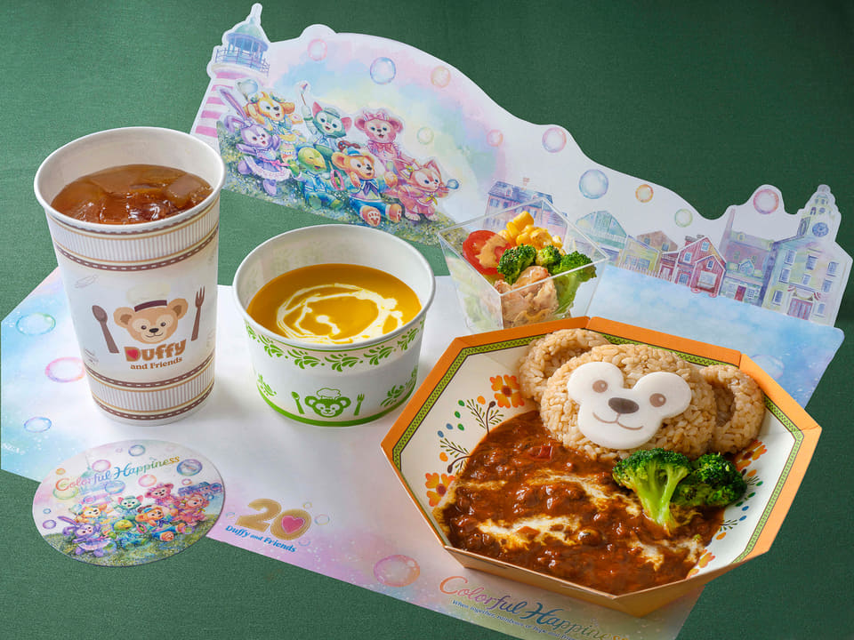 オル・メル色のドリンク初登場！ 冬限定「ダッフィー＆フレンズ