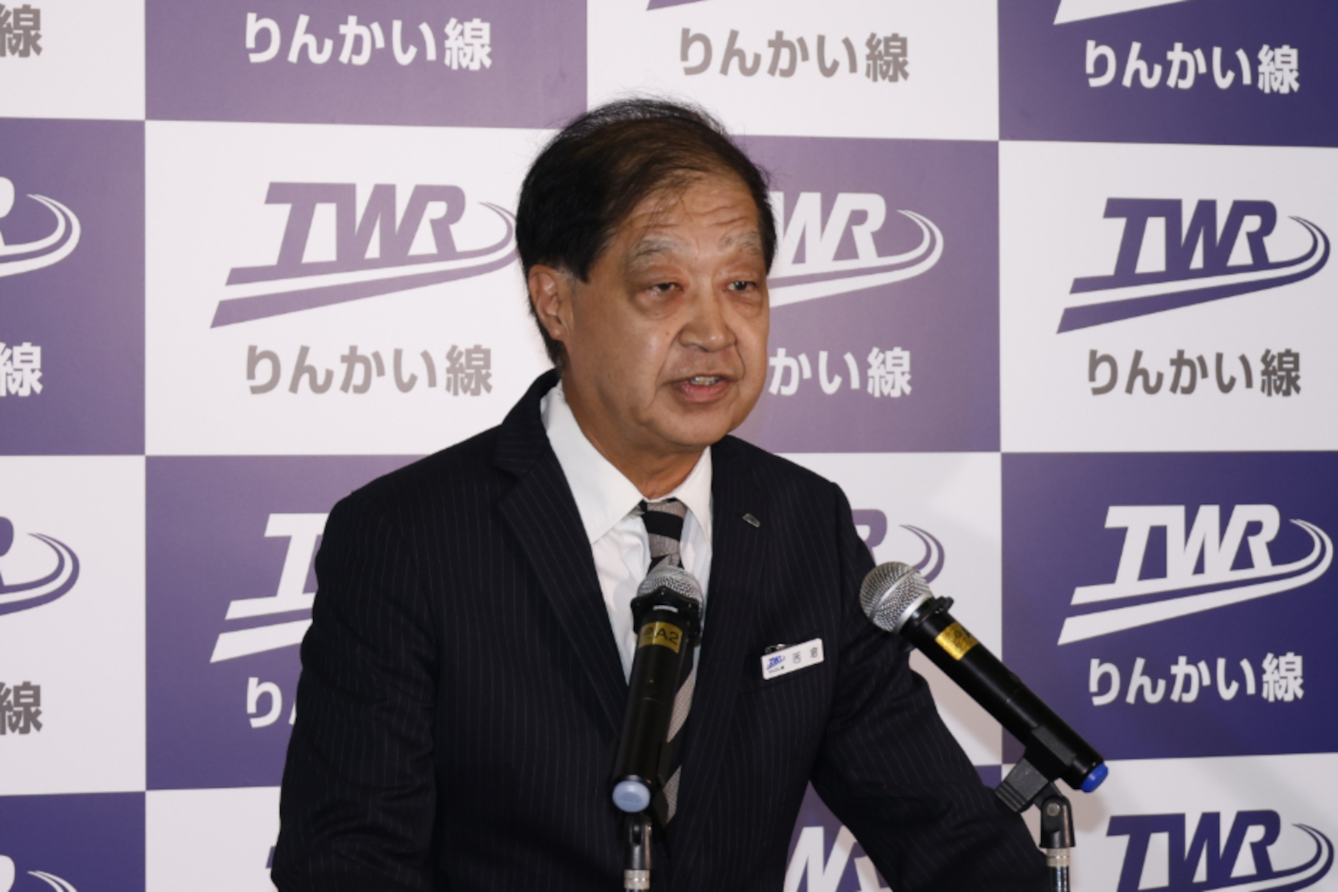 東京臨海高速鉄道株式会社 西倉鉄也氏「臨海地域では、明後日（10月3日）に、多目的次世代ホール『TOYOTA ARENA TOKYO』が開業するほか、お台場海浜公園では東京の新たなランドマークとなる世界最大級の噴水『ODAIBAファウンテン』の整備も進められている。安全・安定輸送に加えて安心の提供、サービスの向上を図り、臨海地域を支える交通機関としての使命を果たしていく」