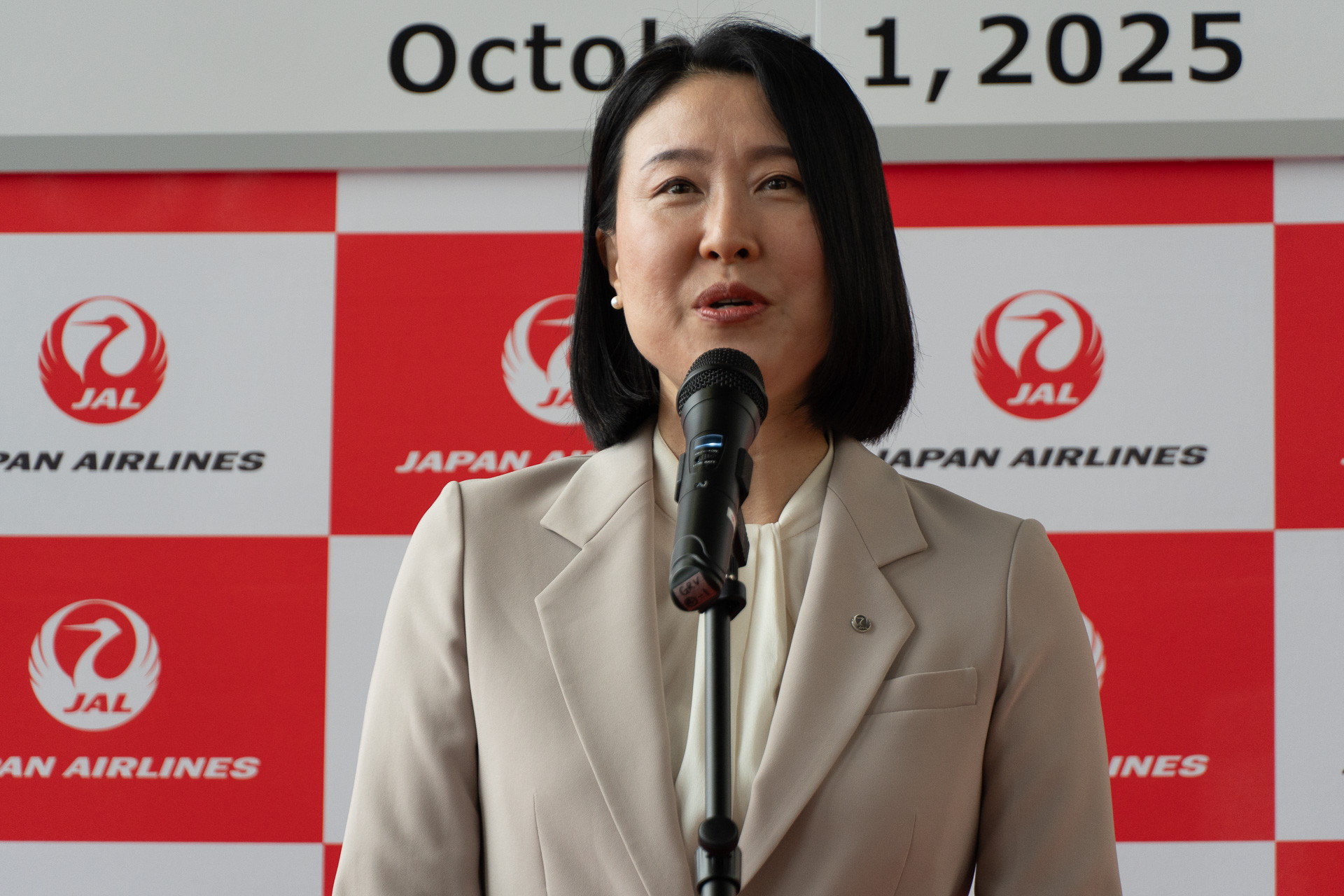 日本航空株式会社 執行役員 ソリューション営業本部副本部長 東京支店長 西原口香織氏