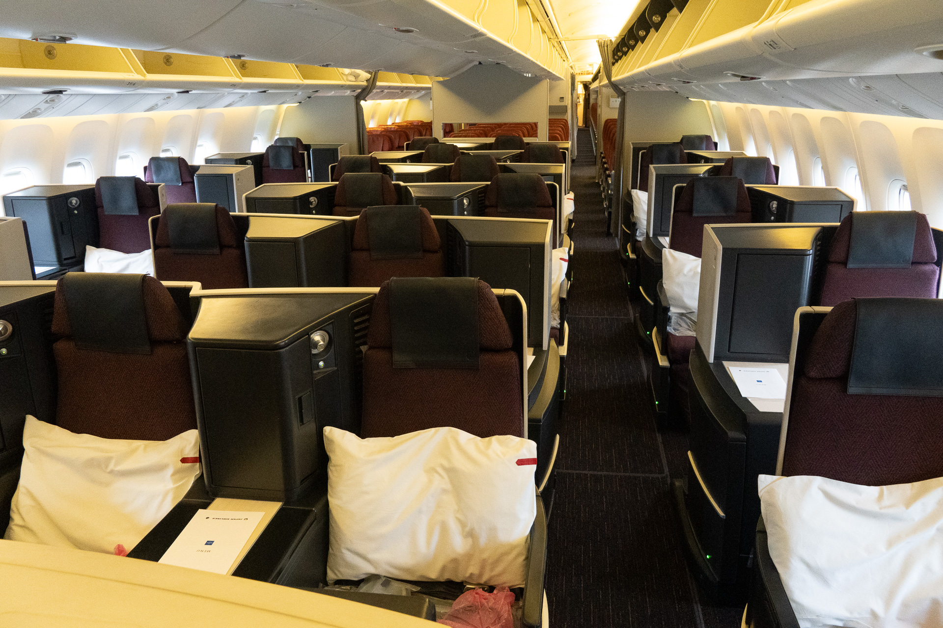 24席のビジネスクラス「JAL SKY SUITE II」