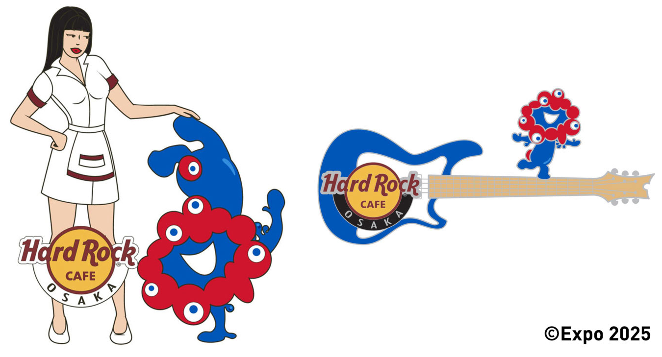 Expo 2025 Pin-12（左）、Expo 2025 Pin-11（右）