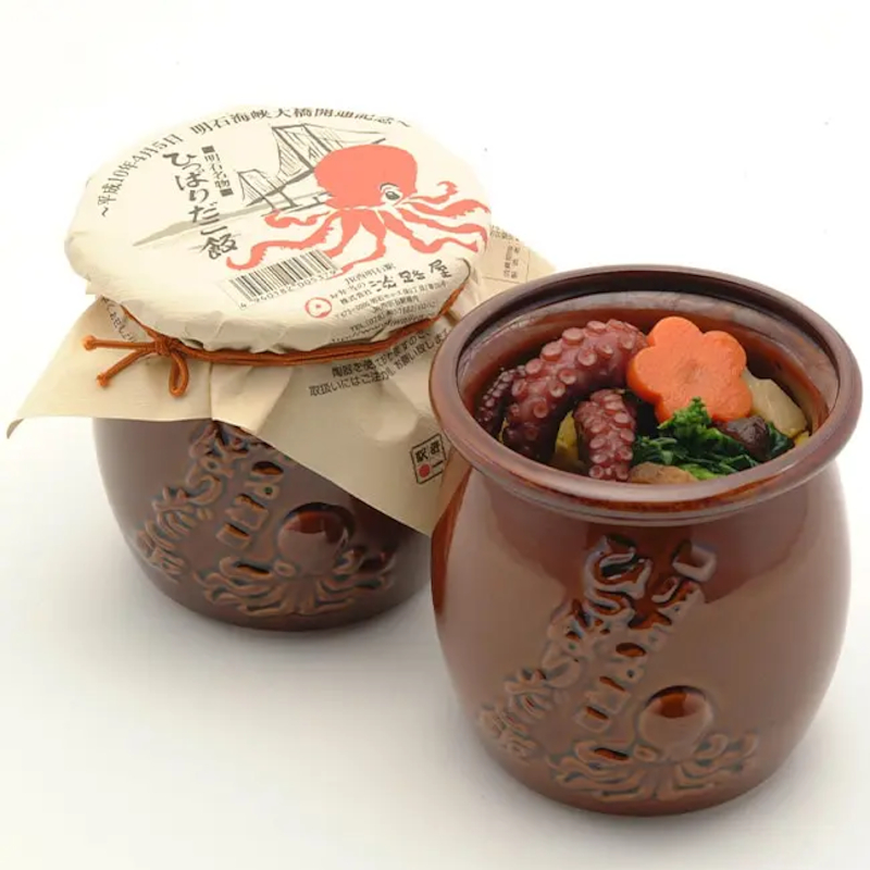 おでかけグルメ】淡路屋「ミャクミャク ひっぱりだこ飯」食べて