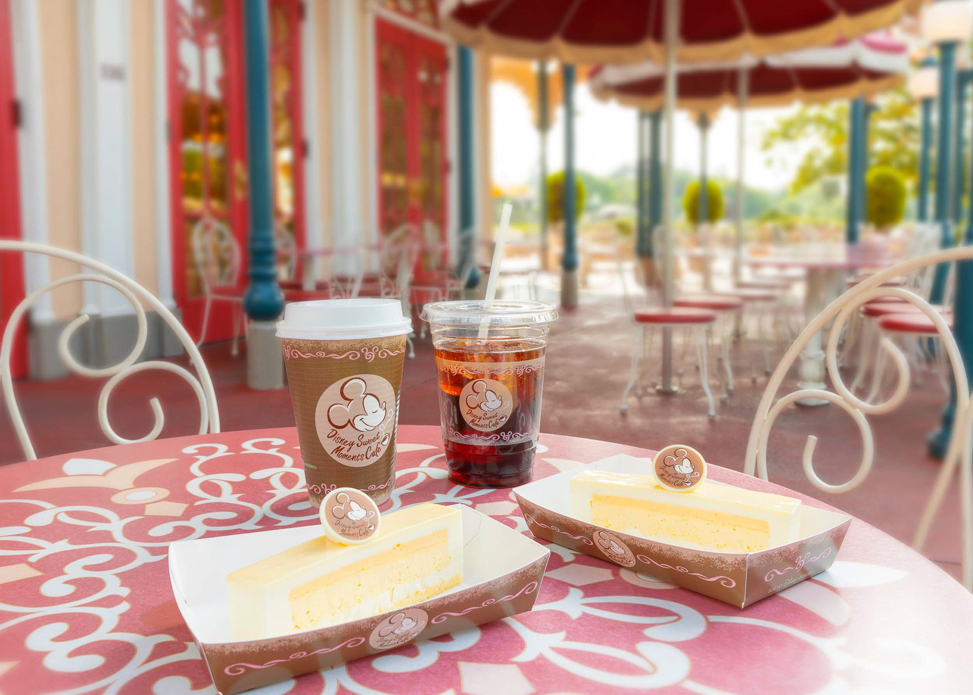 「スウィートハート・カフェ」の「カフェ＆スウィーツセット」（1300円～1400円）