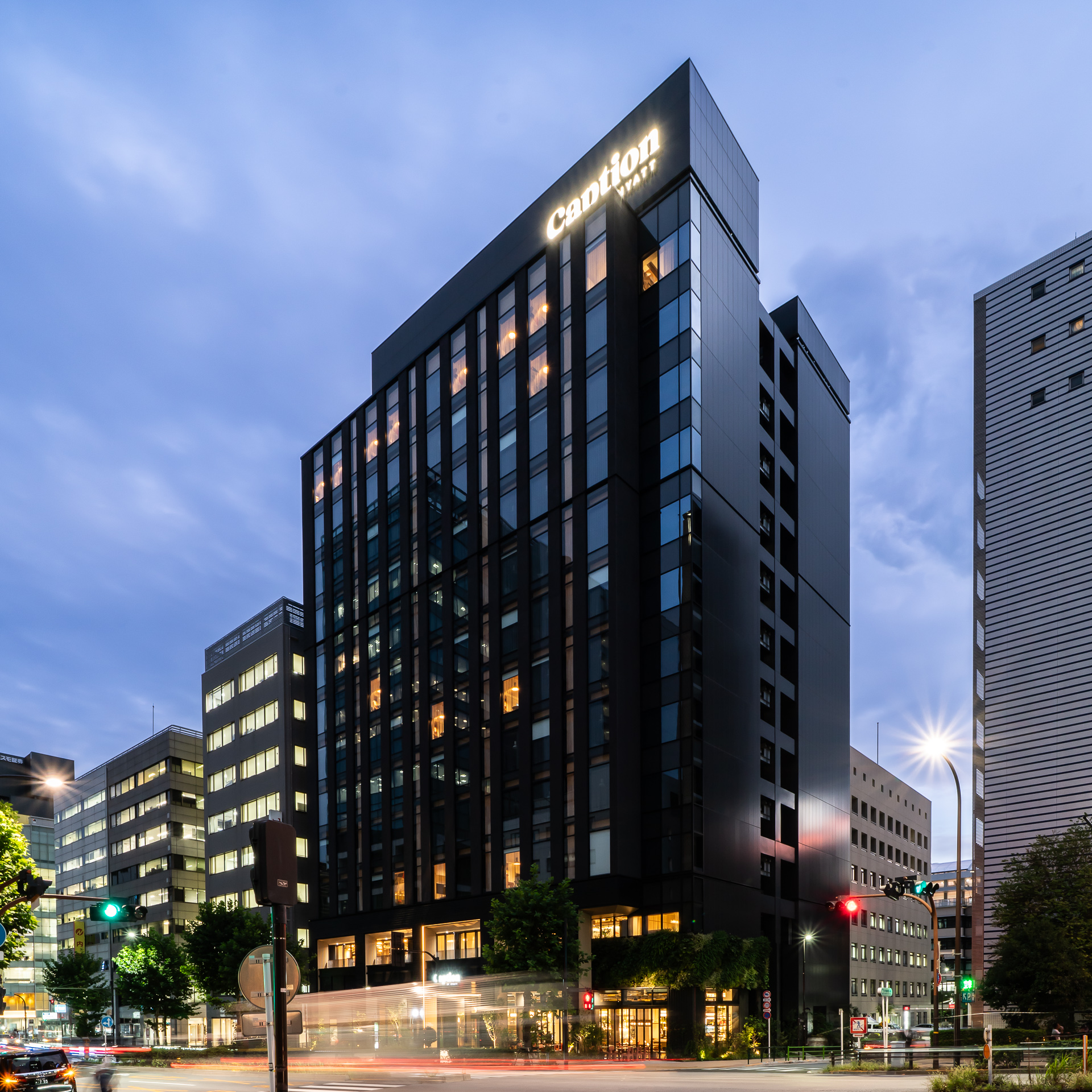 「キャプション by Hyatt 兜町 東京」夜景