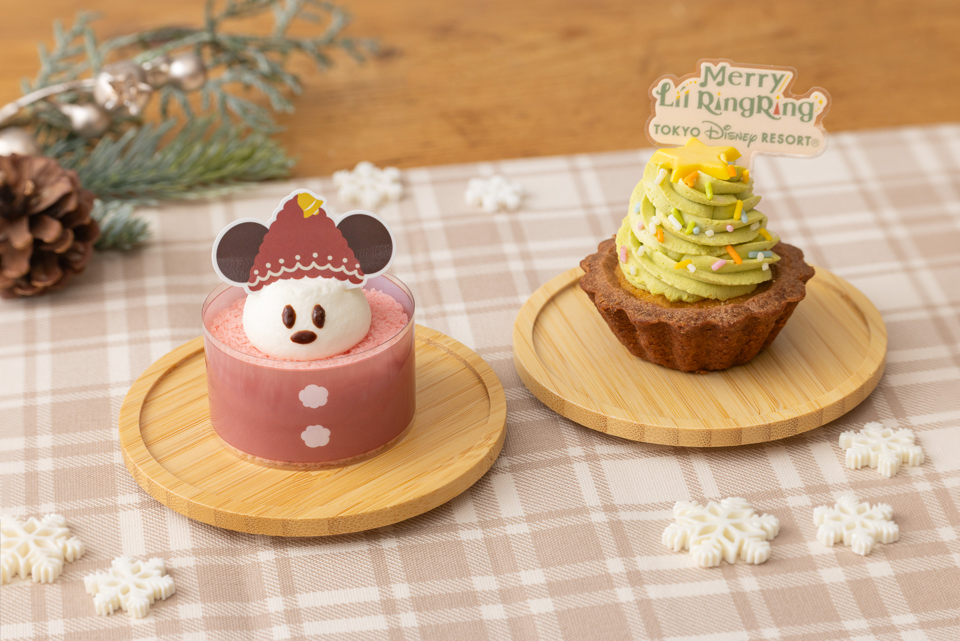 リルリンリンをモチーフとしたミニケーキ