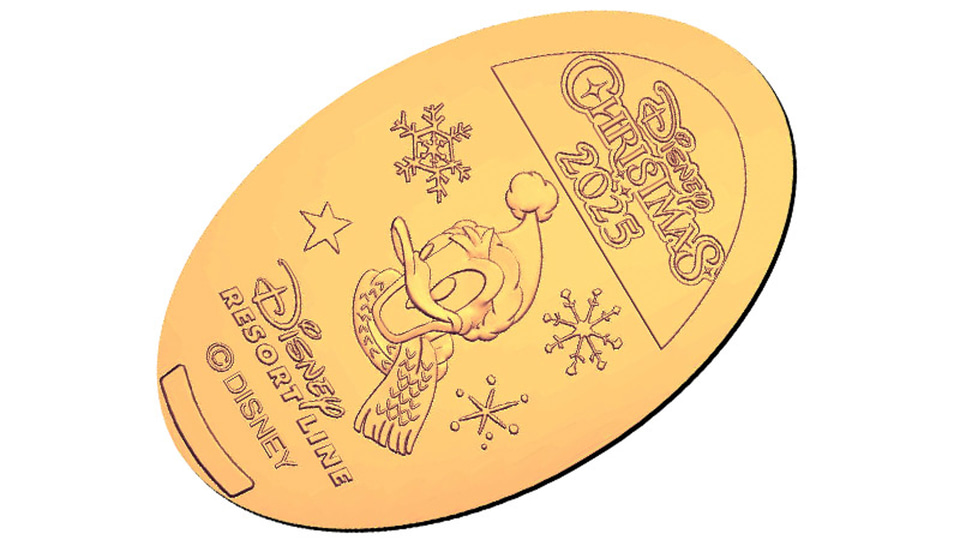 ディズニーリゾートライン、クリスマスにスタンプラリー実施。一部車両