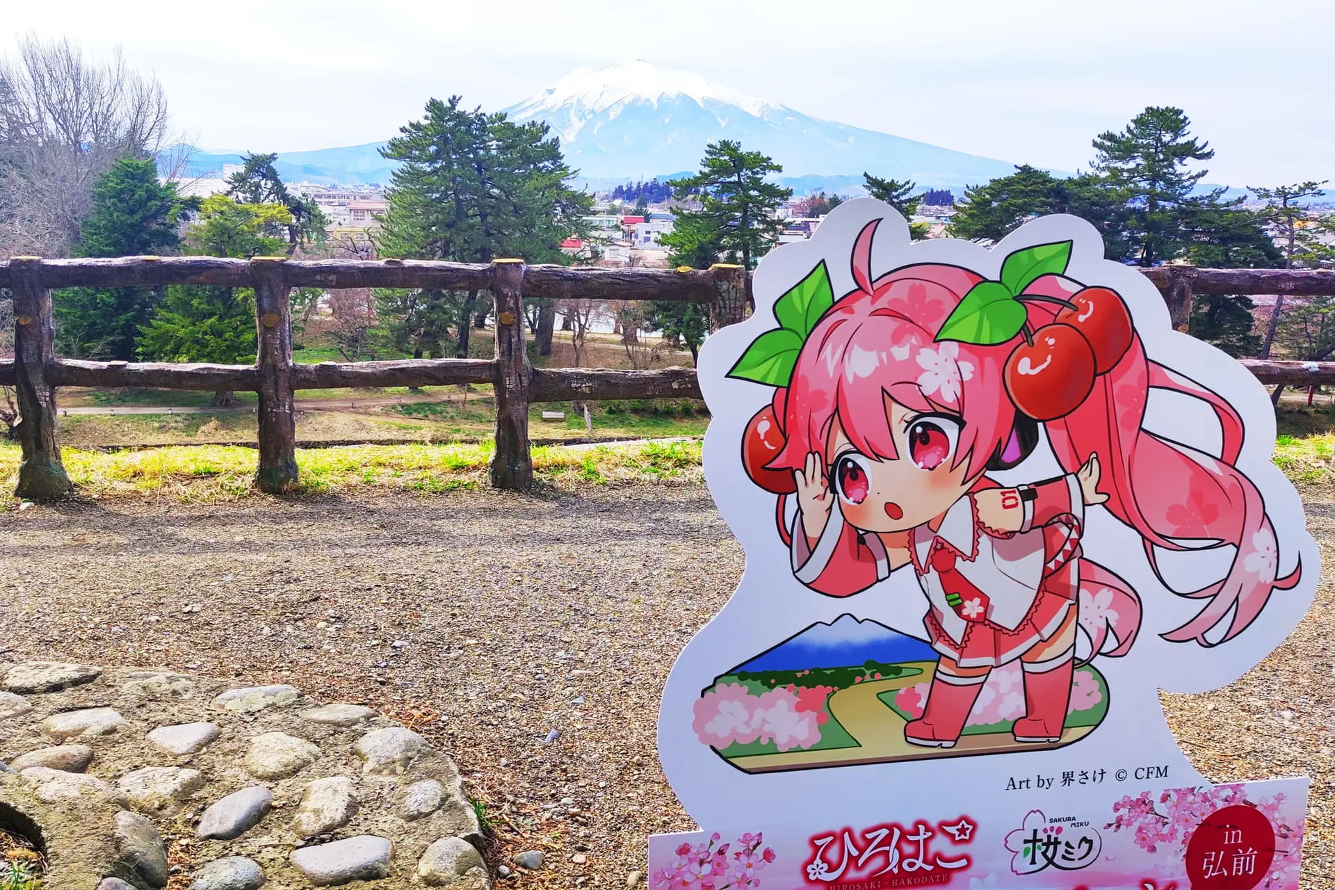 パネルの設置イメージ（今春以前の開催時）