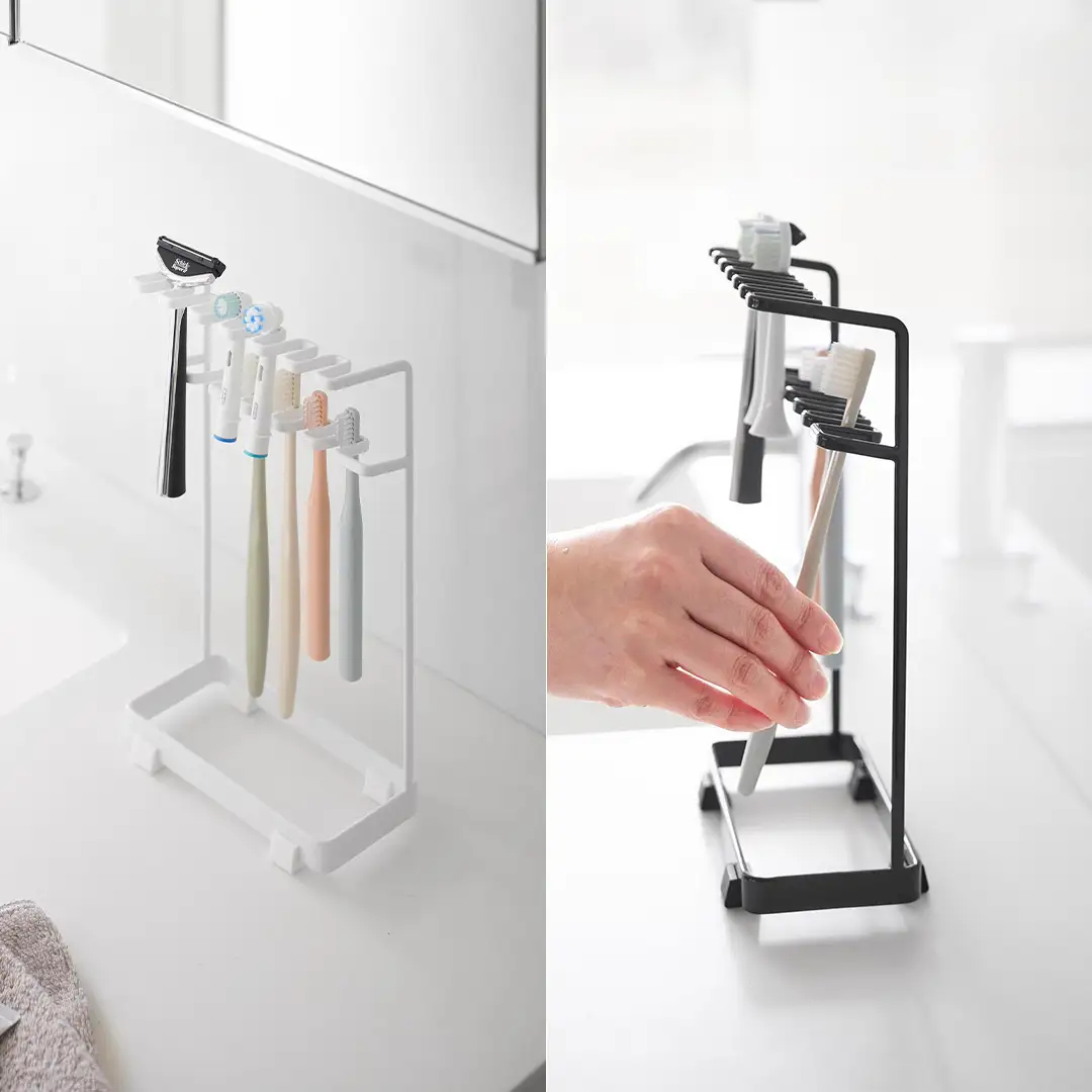 歯ブラシ＆替え歯ブラシスタンド