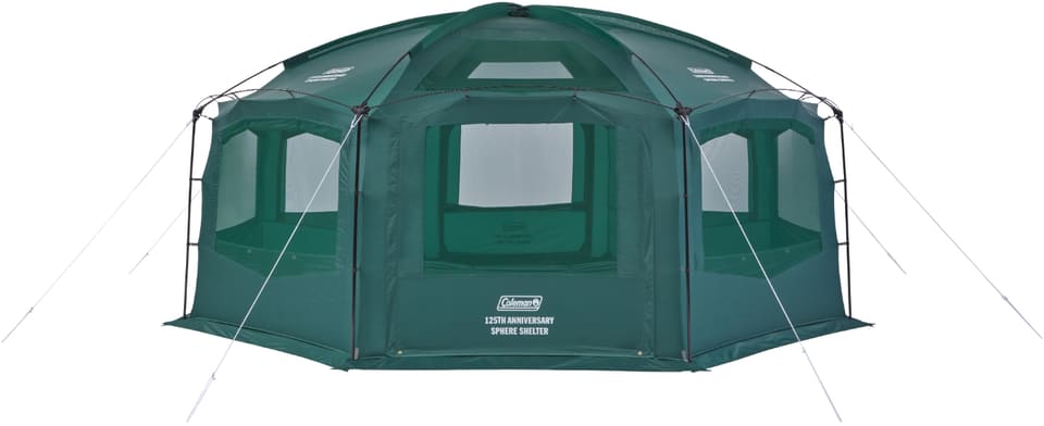 コールマン、125周年の限定アイテム発売。大型テント/ワゴン
