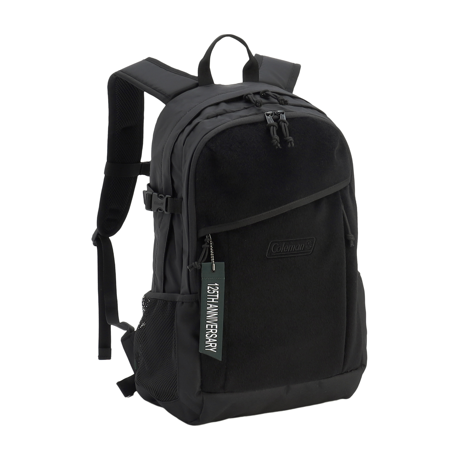 バックパック「125 リミテッドウォーカー 25（ブラック/ブラウン）」。サイズ約31×20×45cm（幅×奥行き×高さ）、容量約25L