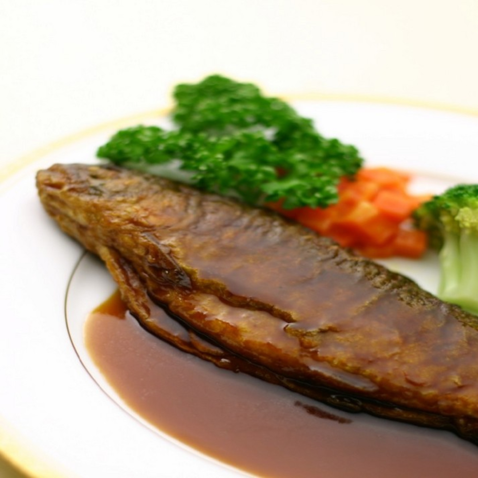 日光虹鱒のソテー金谷風