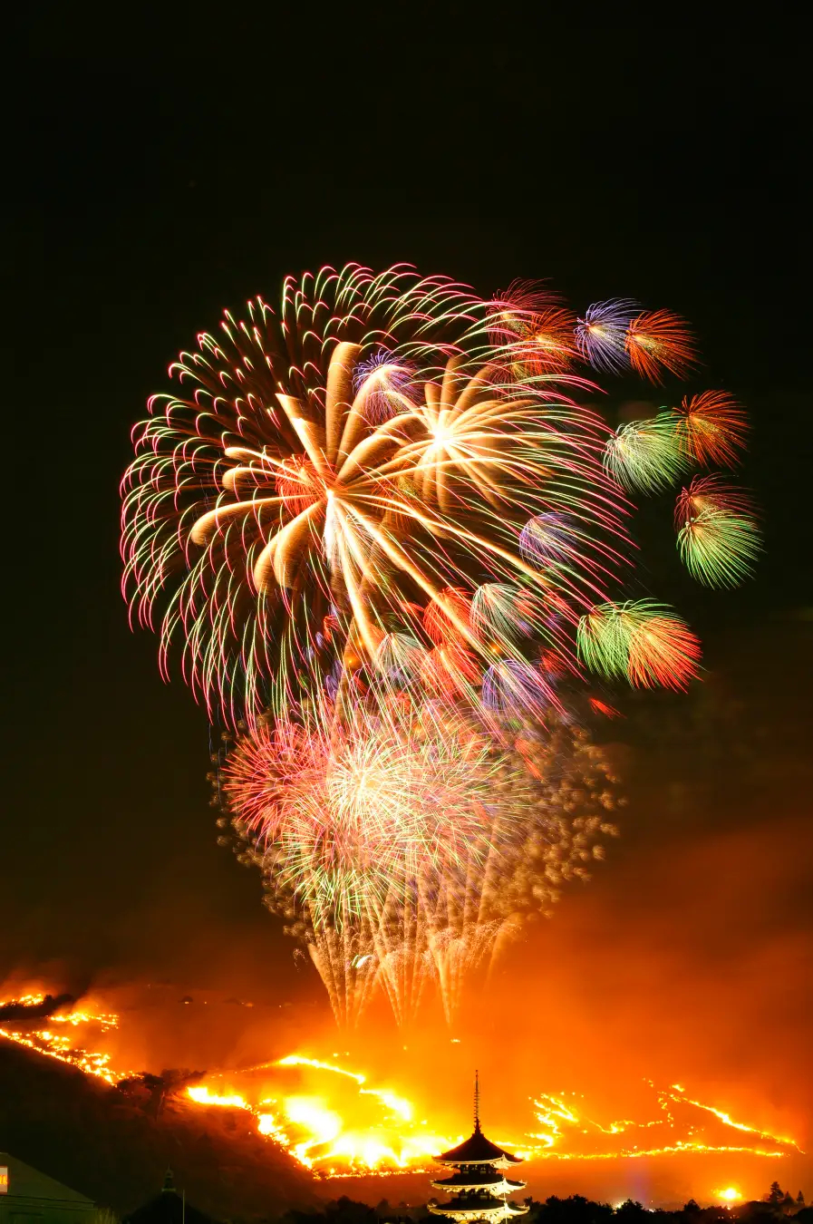 若草山焼きのイメージ