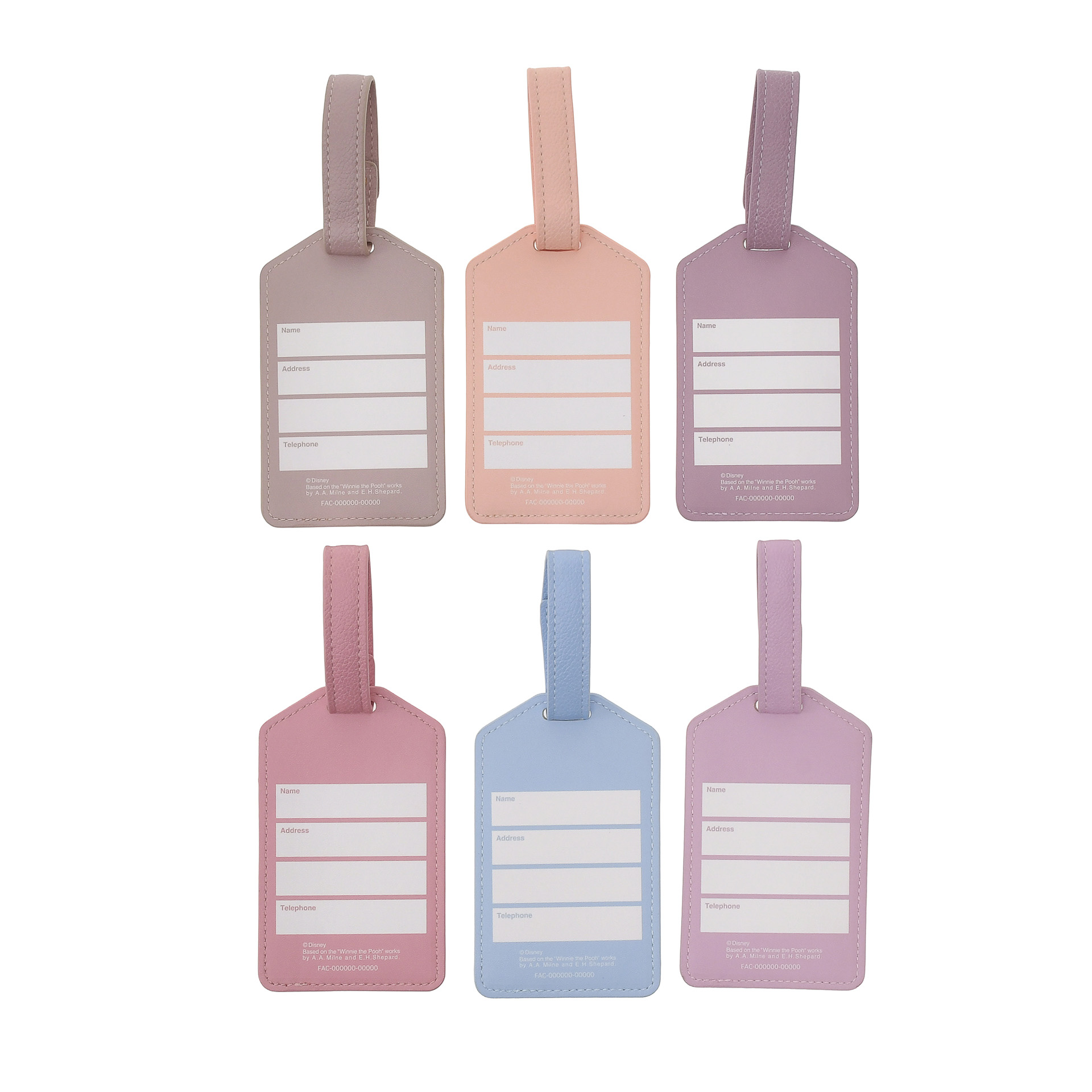 「シークレットラゲッジタグ」（各900円）