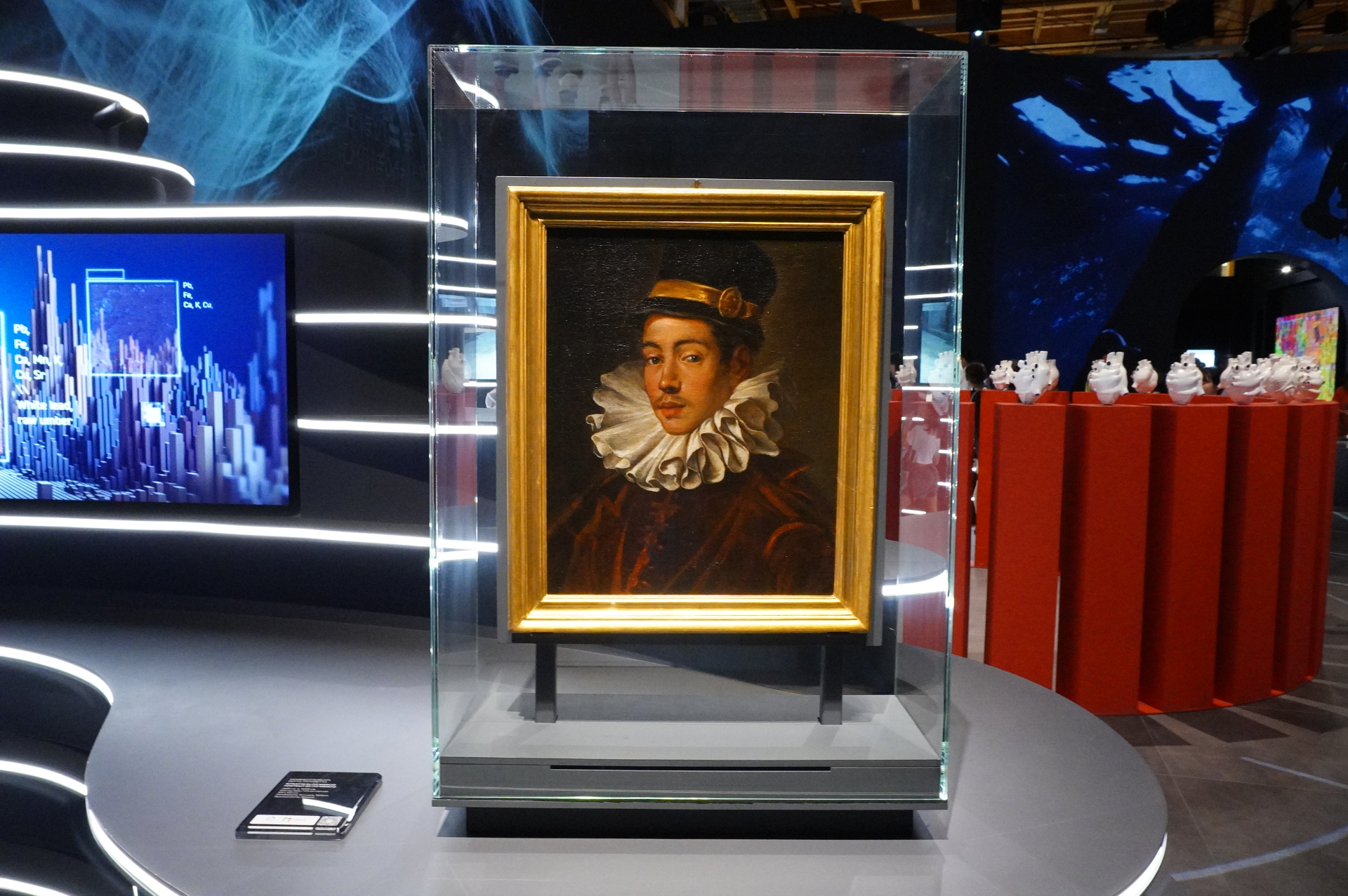 ミラノやベネツィアの美術館のほか、個人所有のコレクションからも展示