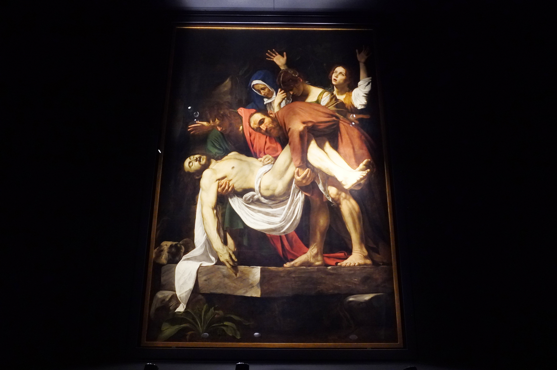カラヴァッジョの《キリストの埋葬》