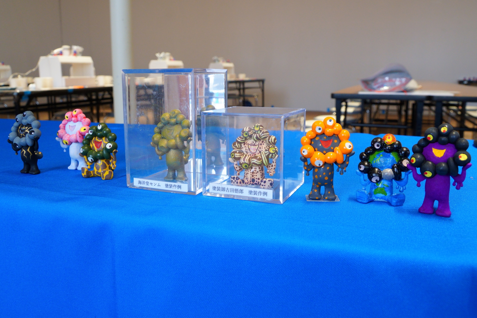 海洋堂によるワークショップも開催する