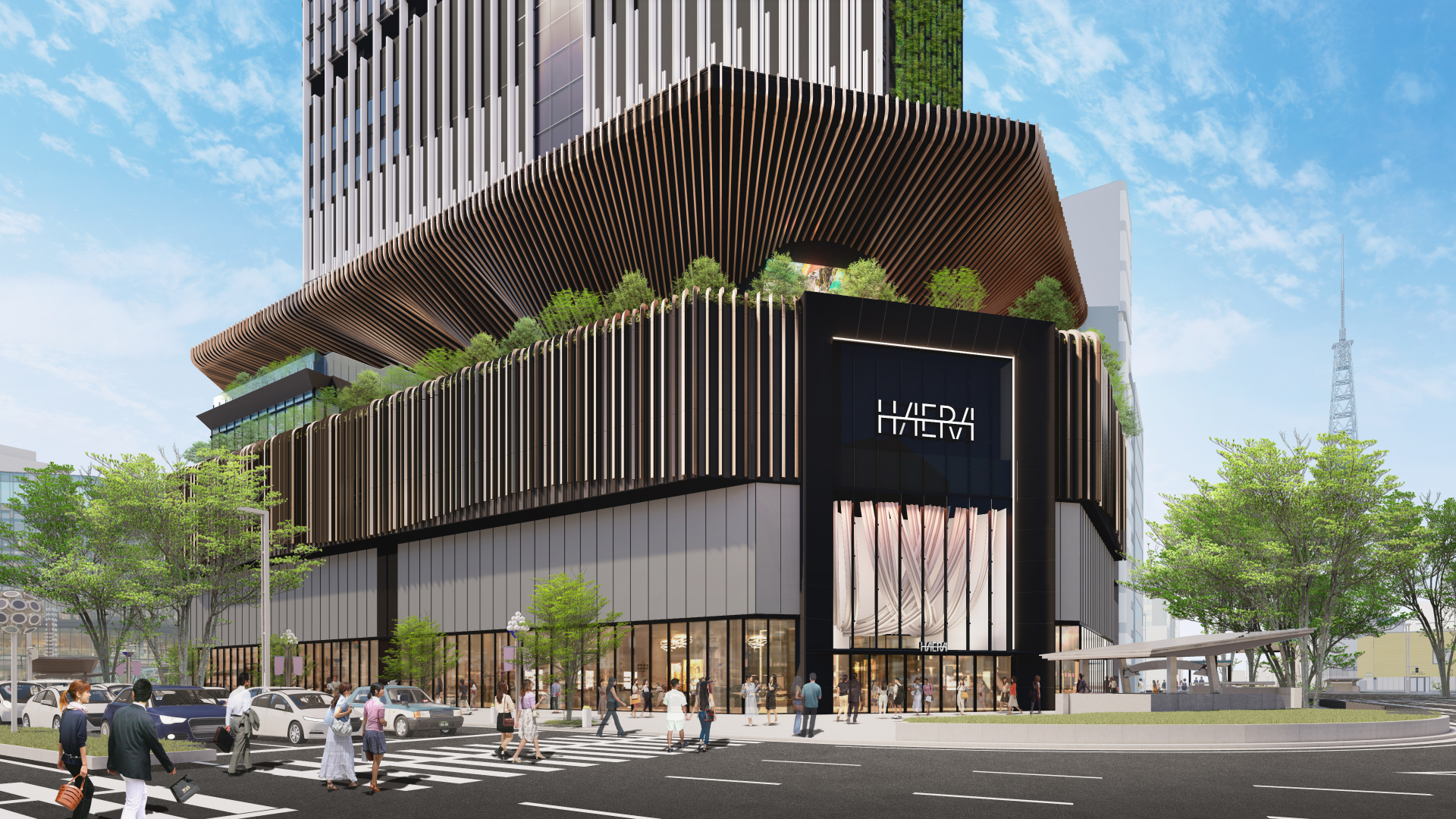 ザ・ランドマーク名古屋栄にラグジュアリーモール「HAERA」開業