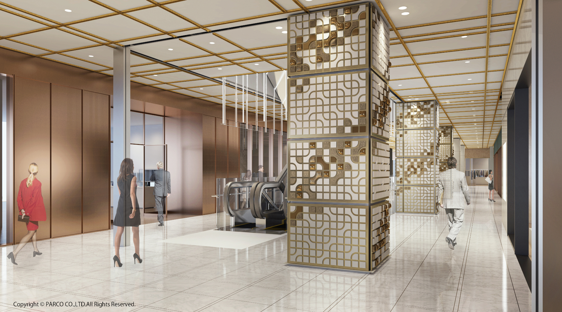 ラグジュアリーモール「HAERA（ハエラ）」。ミュージアムのような空間デザインで、“感性に響かせる”ファッション、アート、食体験が集まる