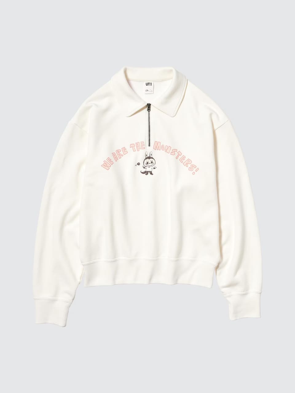 ユニクロ、「ラブブ」のハーフジップスウェット12月発売。全3色