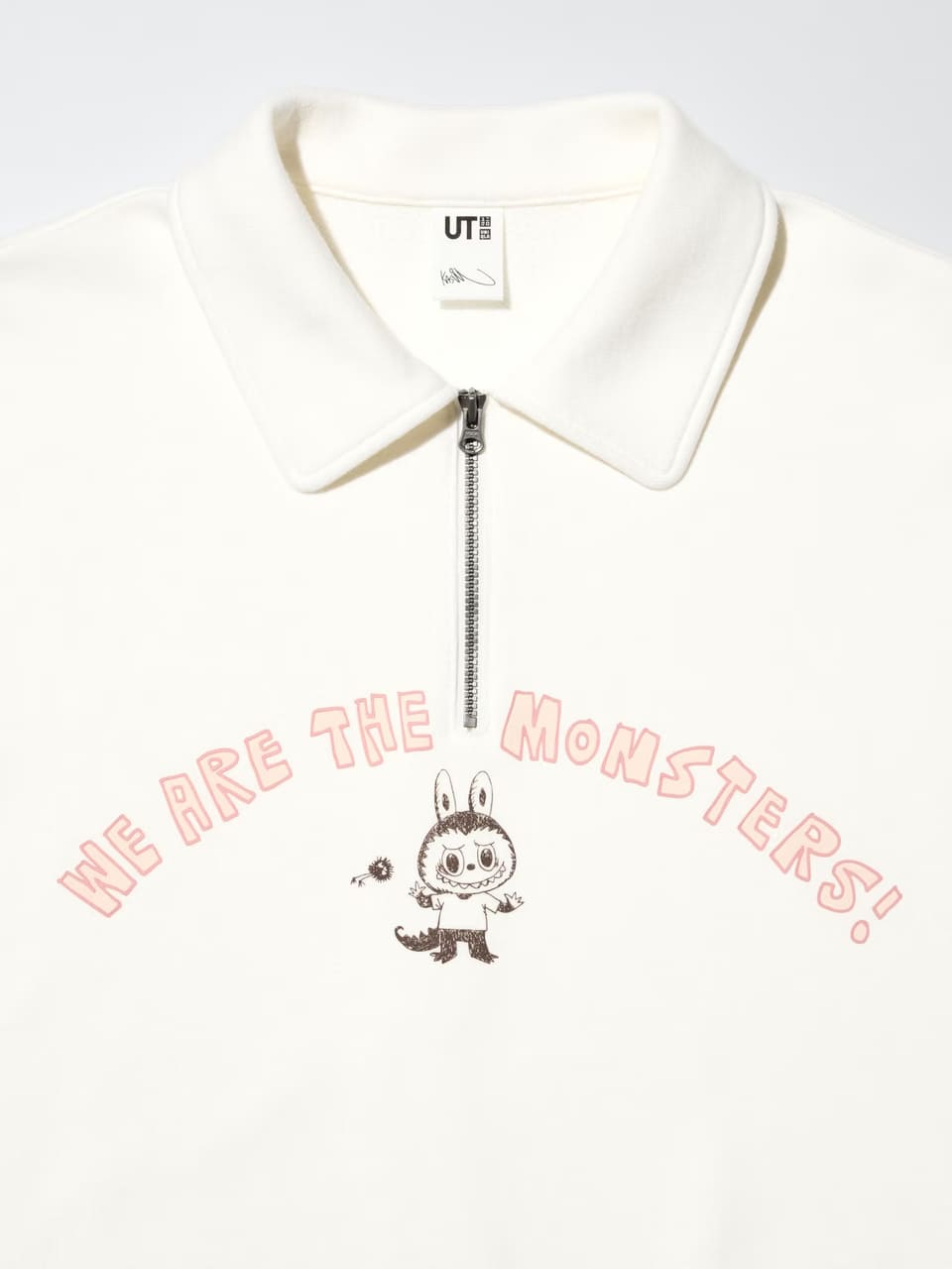 ユニクロ、「ラブブ」のハーフジップスウェット12月発売。全3色