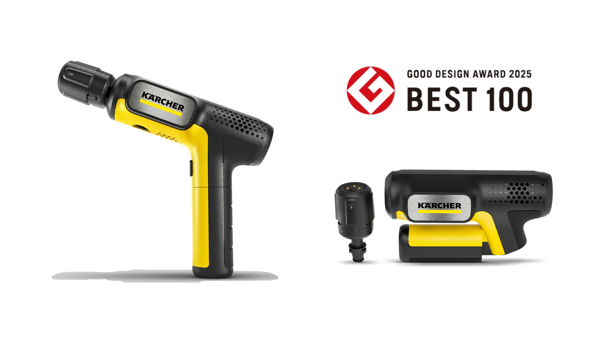 手のひらサイズのモバイル高圧洗浄機「OC Handy Compact（ハンディエア）」