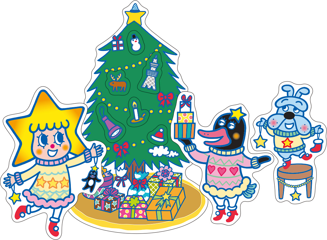 合言葉でもらえるシール