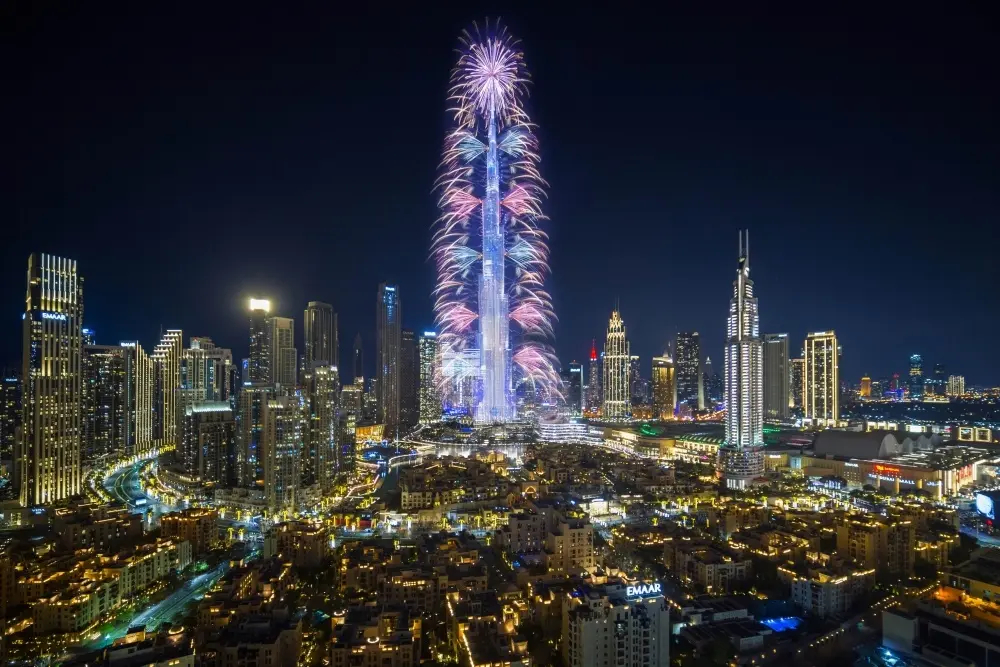 バージュ・カリファの花火ショー