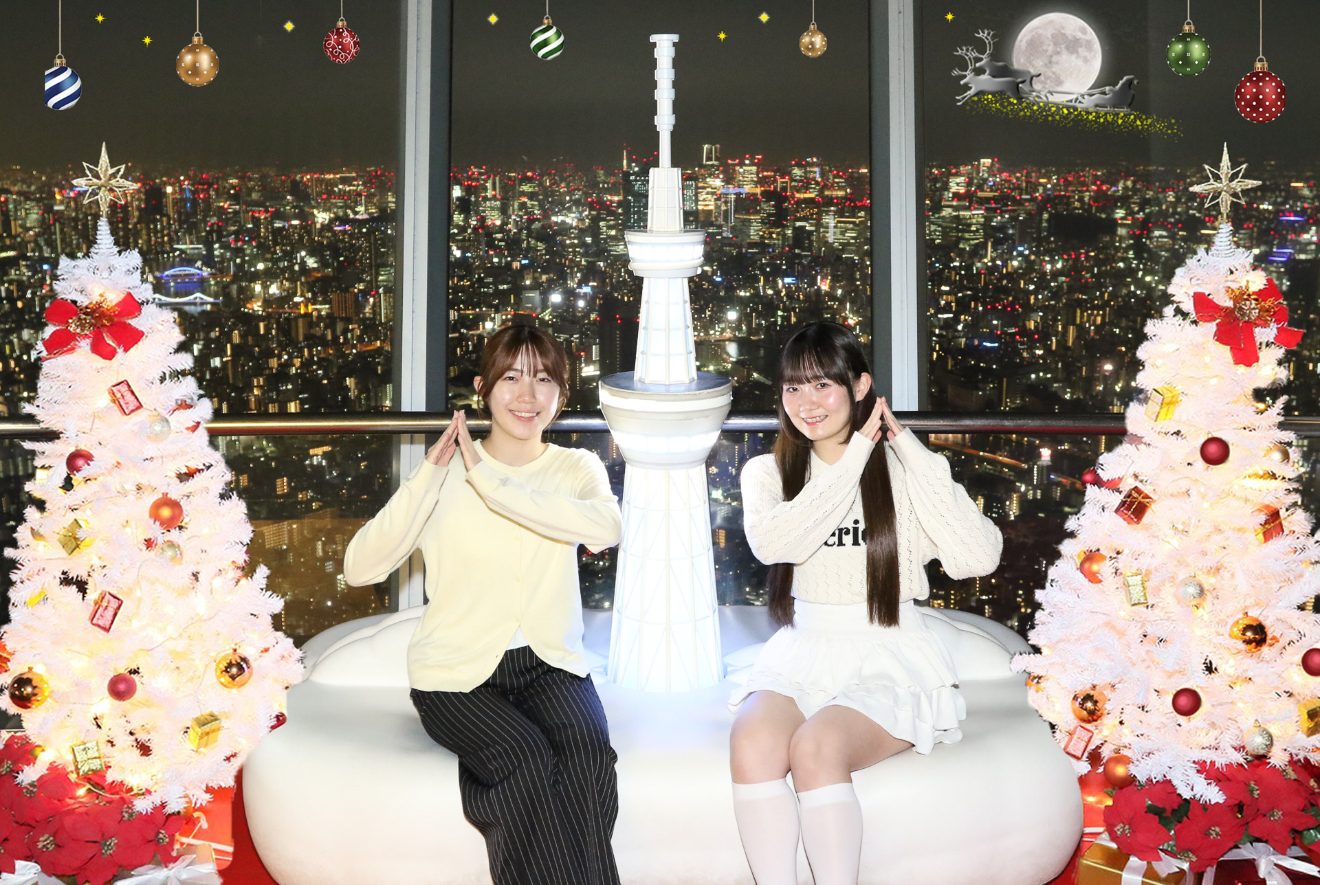 An example of the photo composition service.