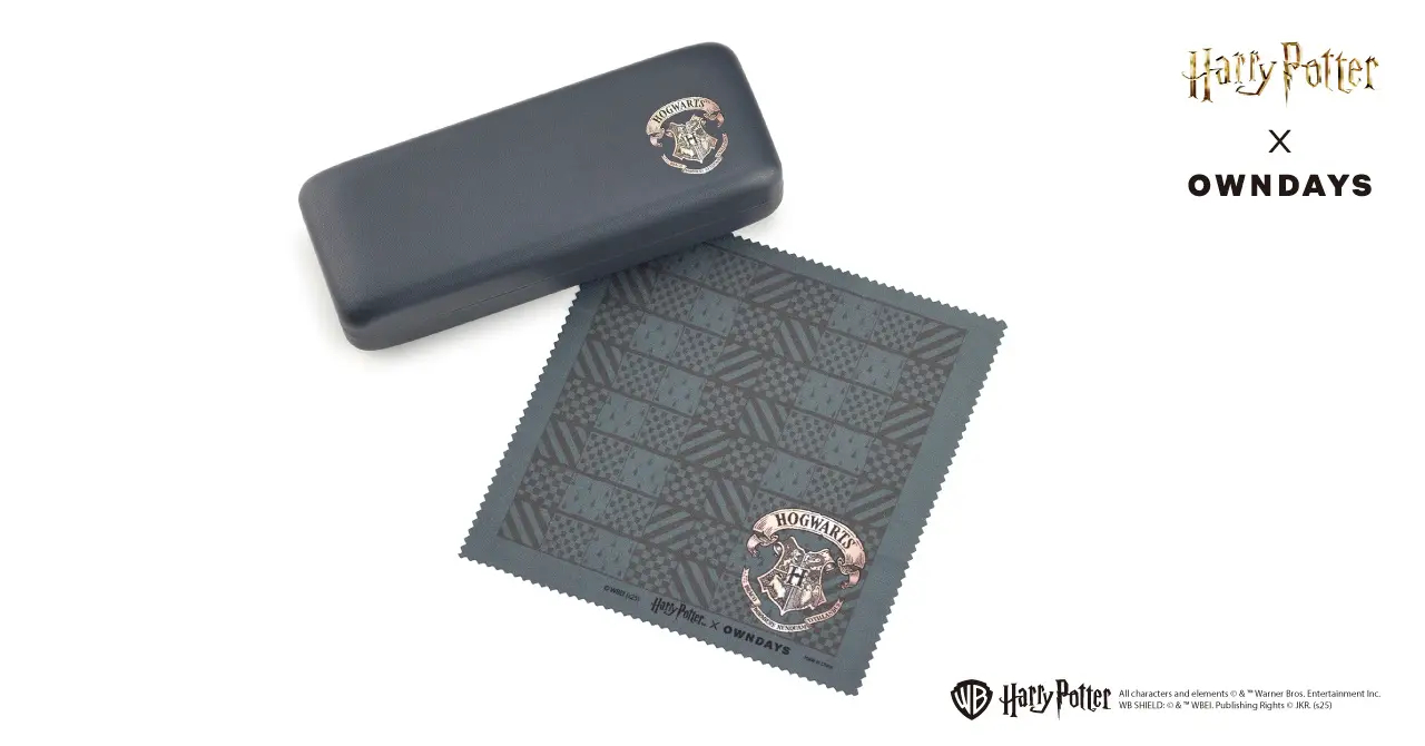 魔法使いのメガネケースとクロス（フレーム購入者特典）