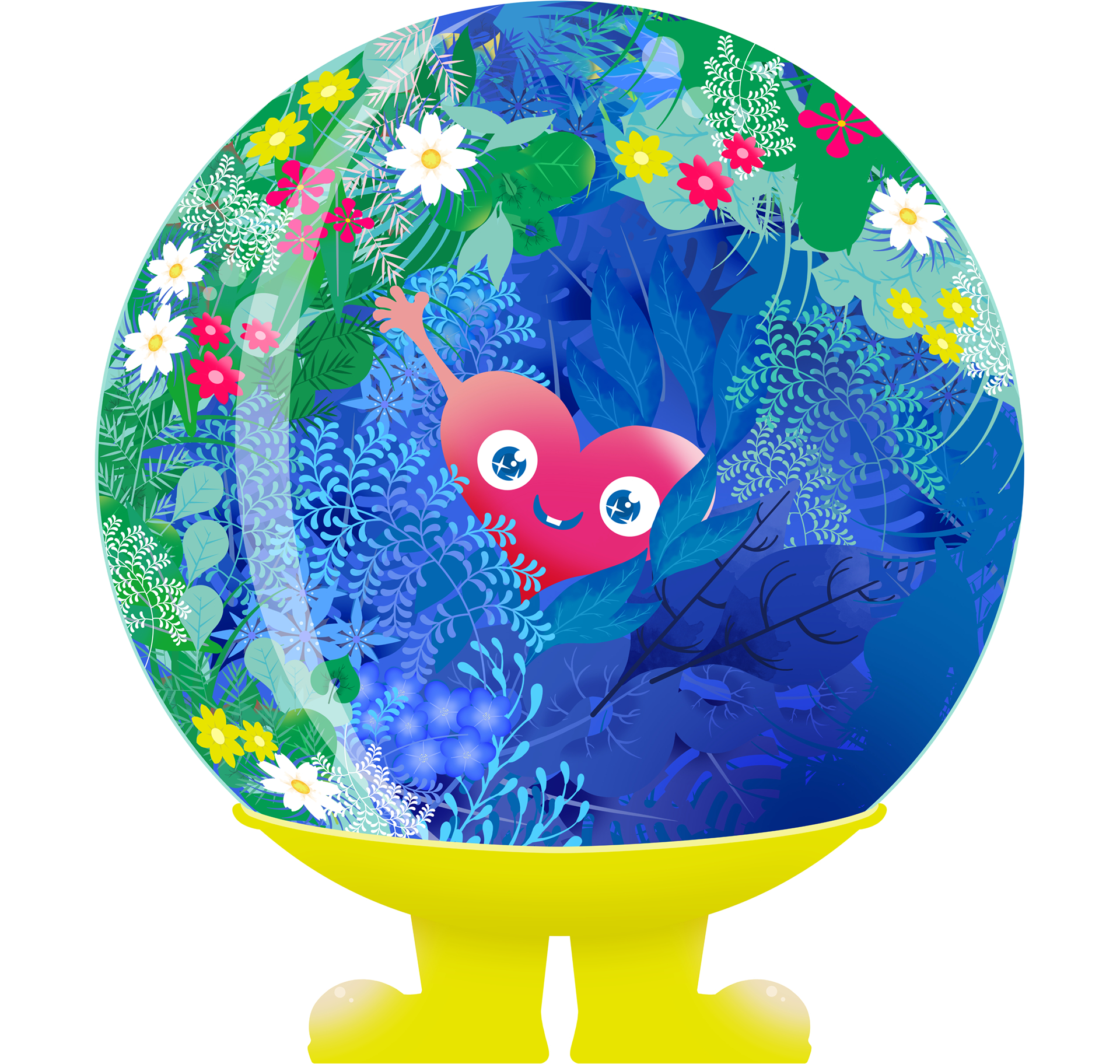 GREEN×EXPO 2027公式マスコットキャラクター「トゥンクトゥンク」