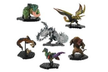 カプコンフィギュアビルダー スタンダードモデル（各1980円）