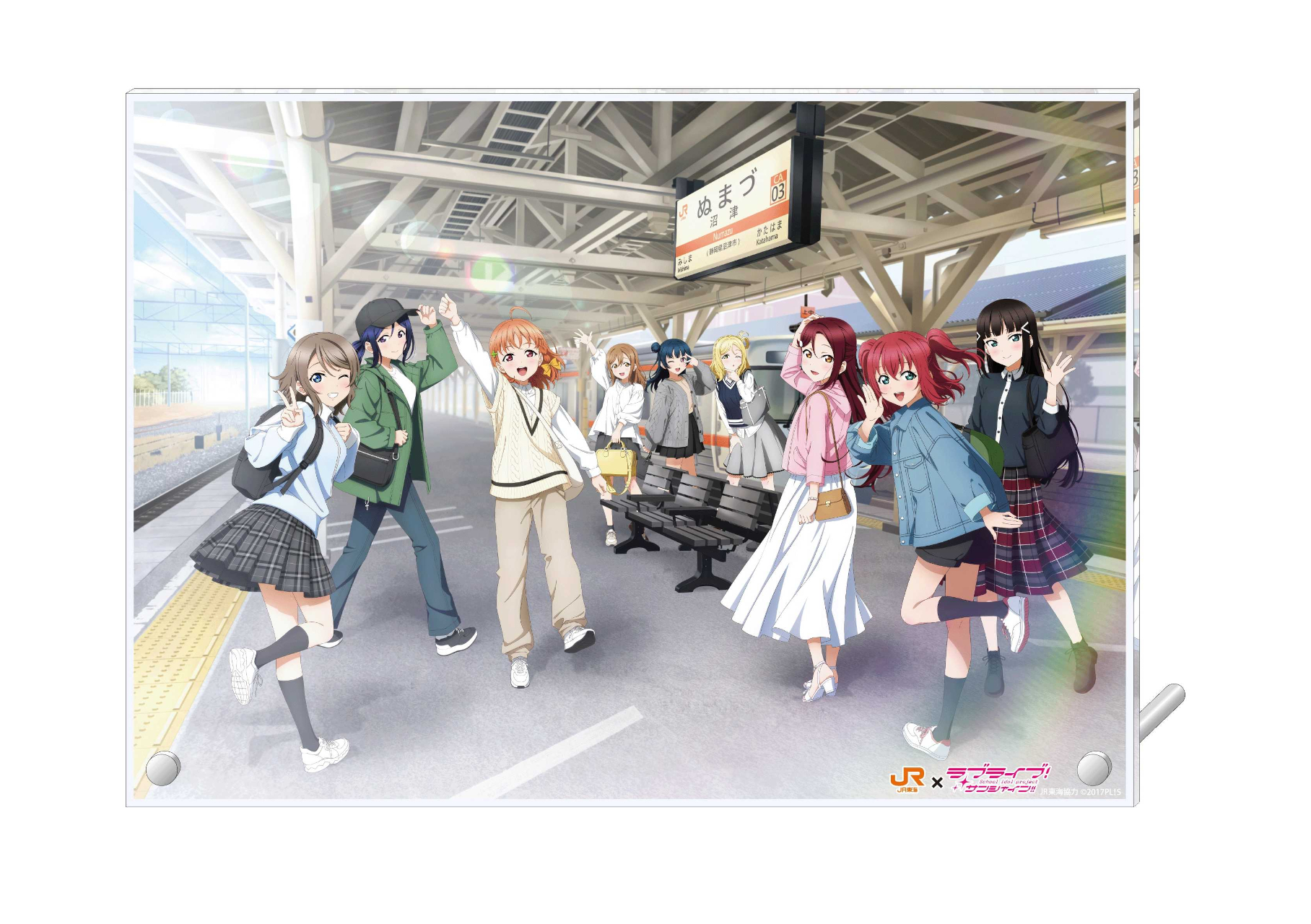 B5アクリルパネル