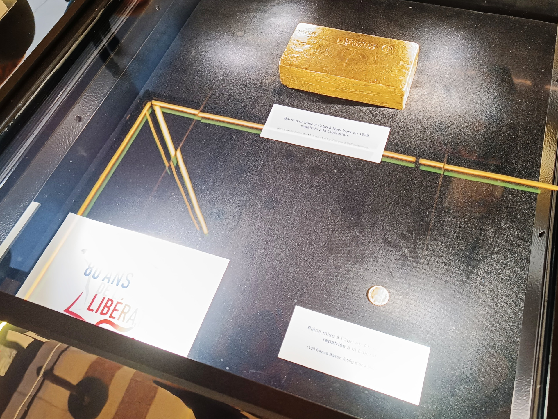 1939年、ニューヨークに保管された金塊