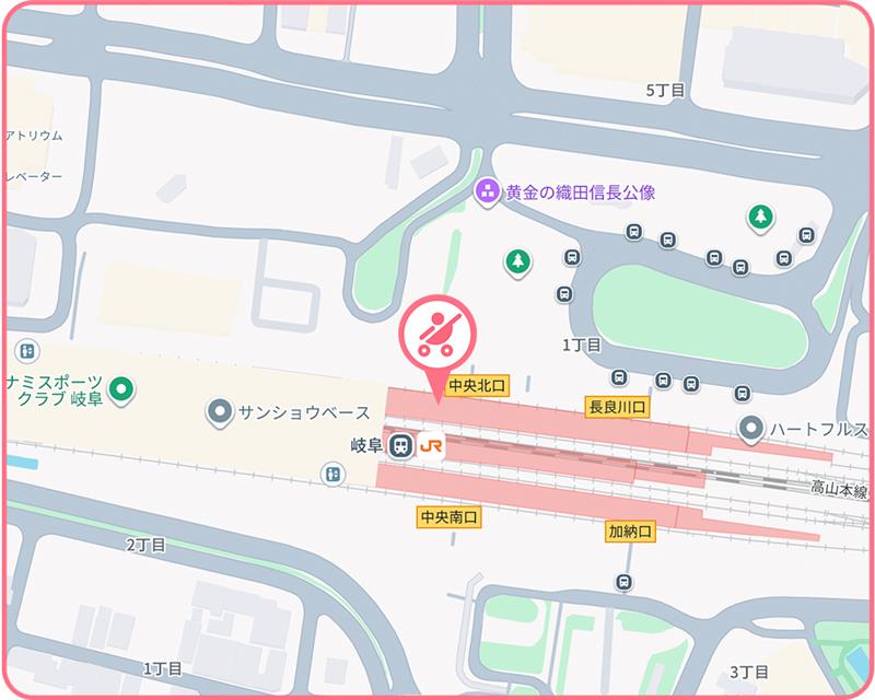 岐阜駅 1階コンコース