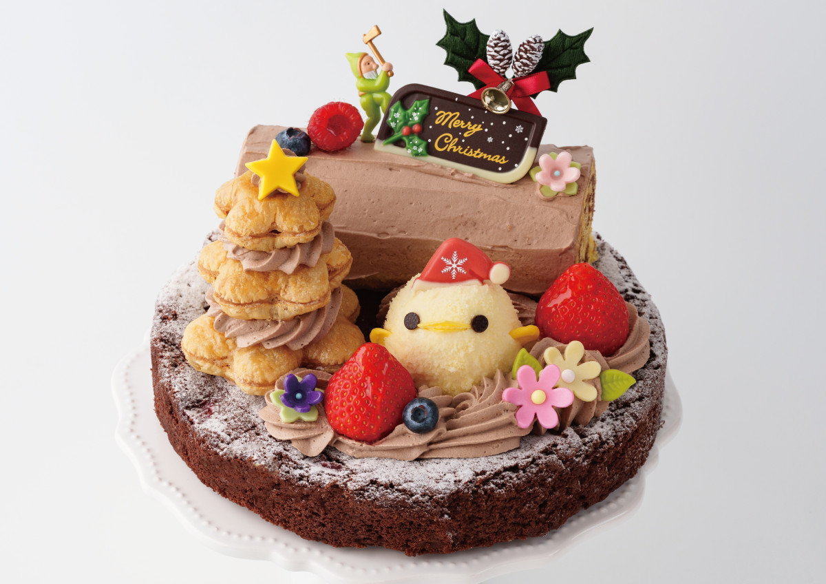 6年ぶりに登場する「ぴよりんのブッシュドノエル」（6900円）
